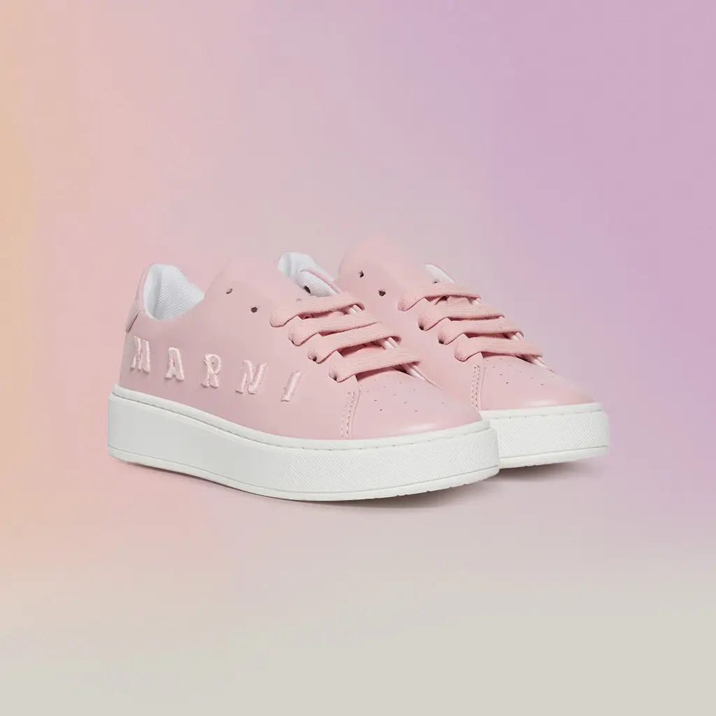 Marni girl's leather low trainers | BRAVE KID Marni girl's leather low trainers | BRAVE KID