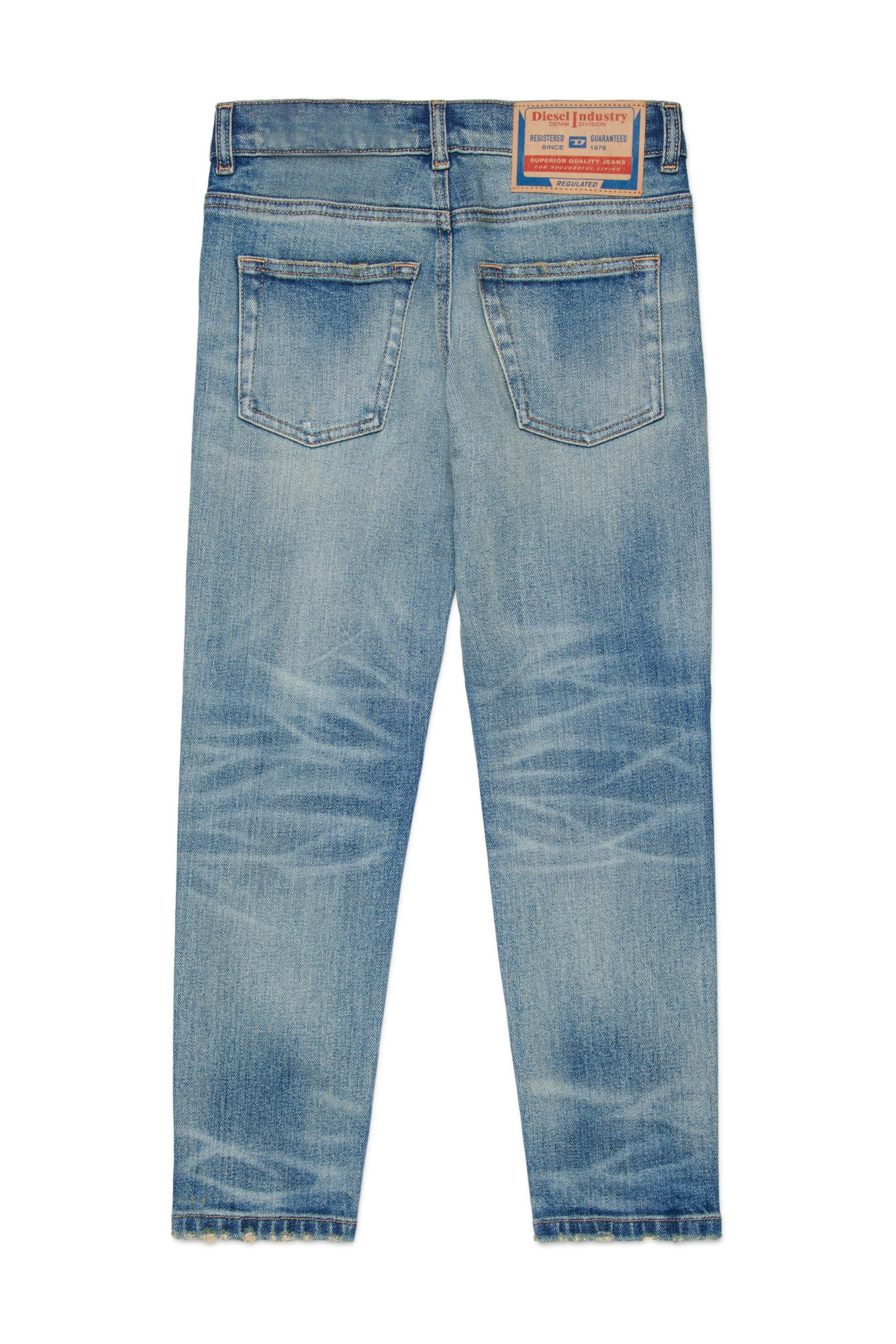 Jeans de corte regular lavado azul claro - D-Lucas