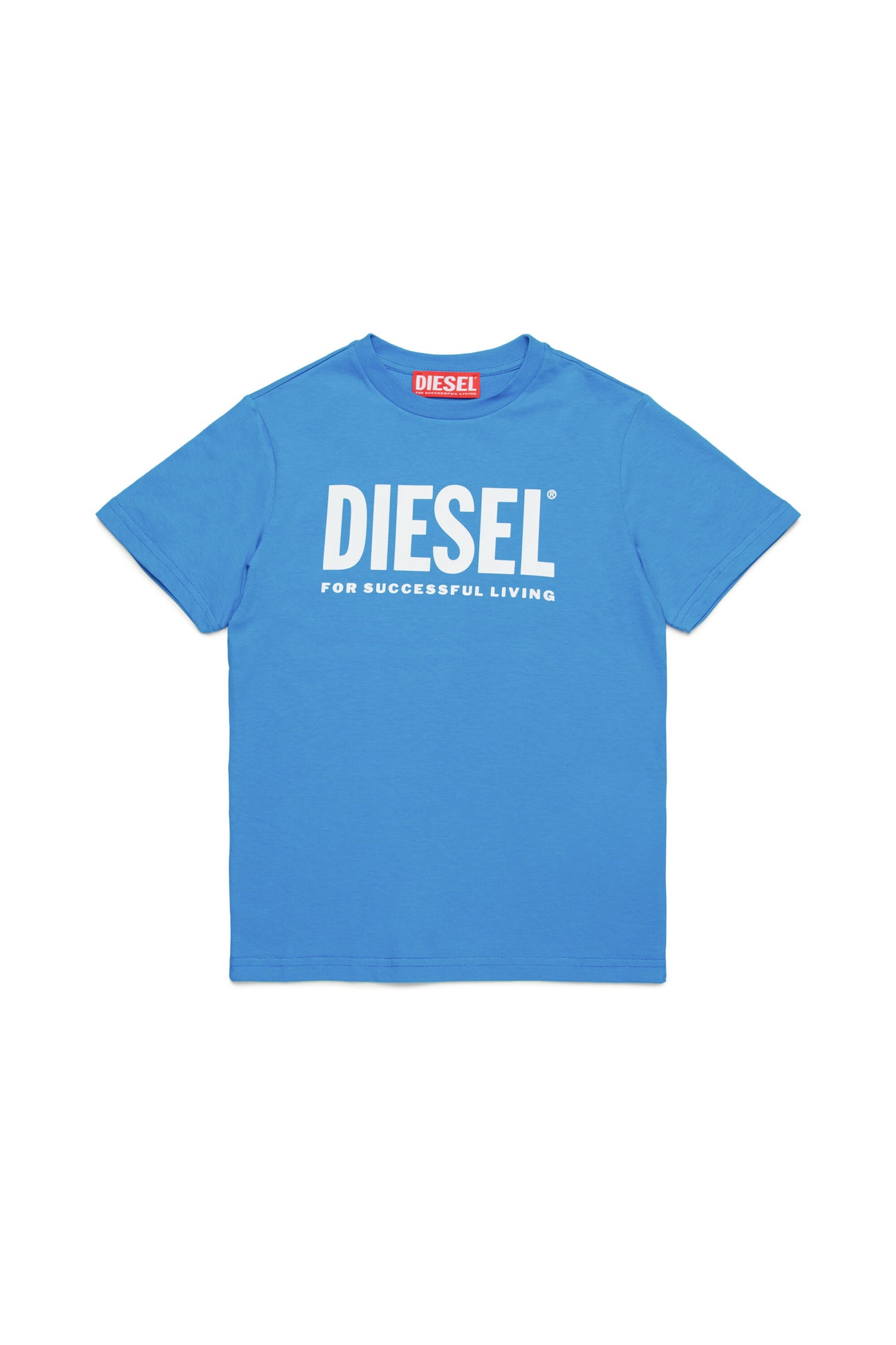 Crew-neck jersey T-shirt with logo 