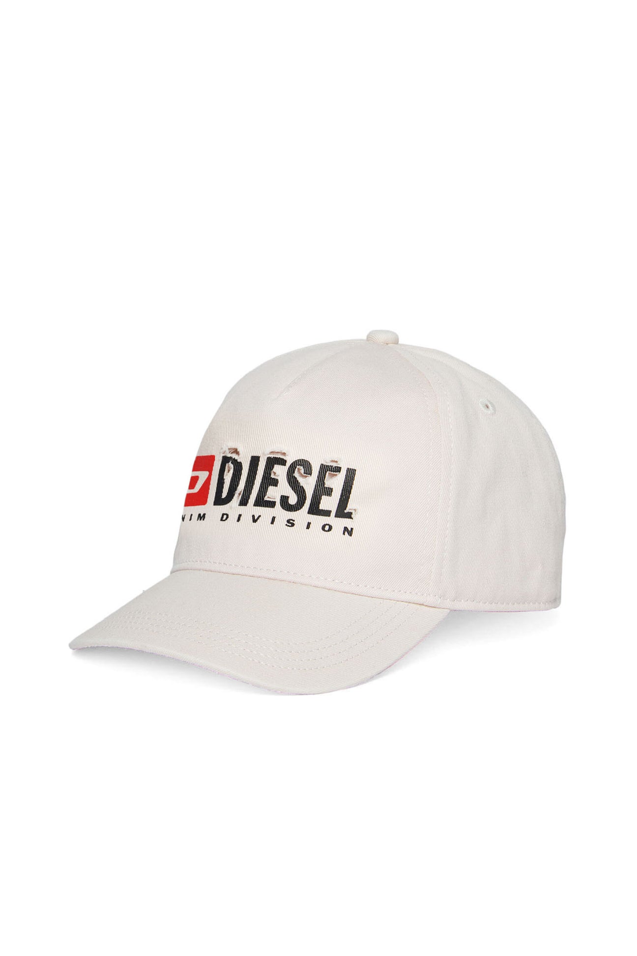 Baseball cap with breaks and logo 