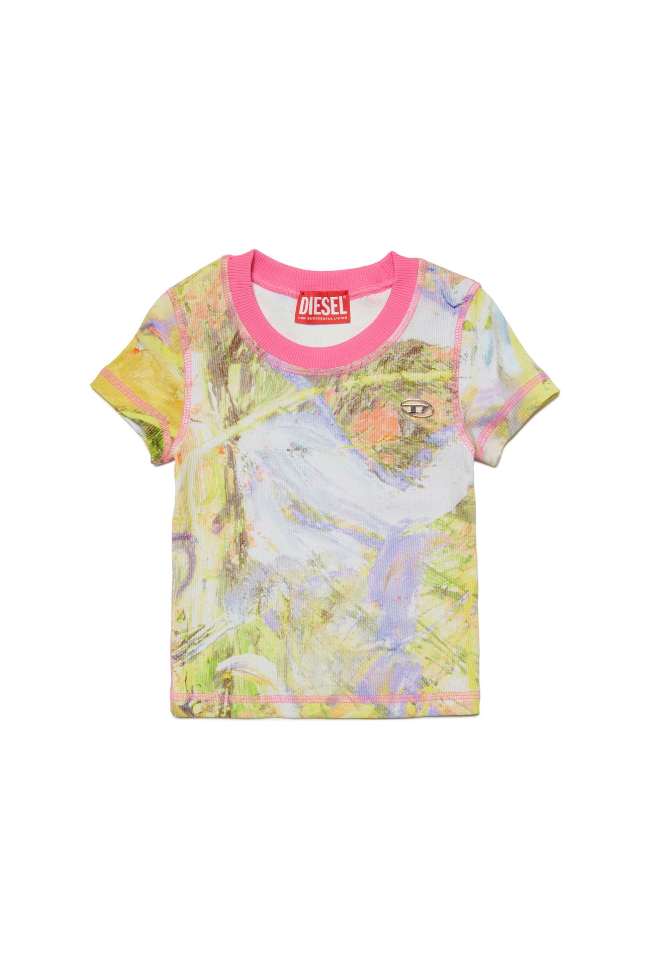 Abstract allover t-shirt 