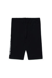 Branded cotton cycling shorts