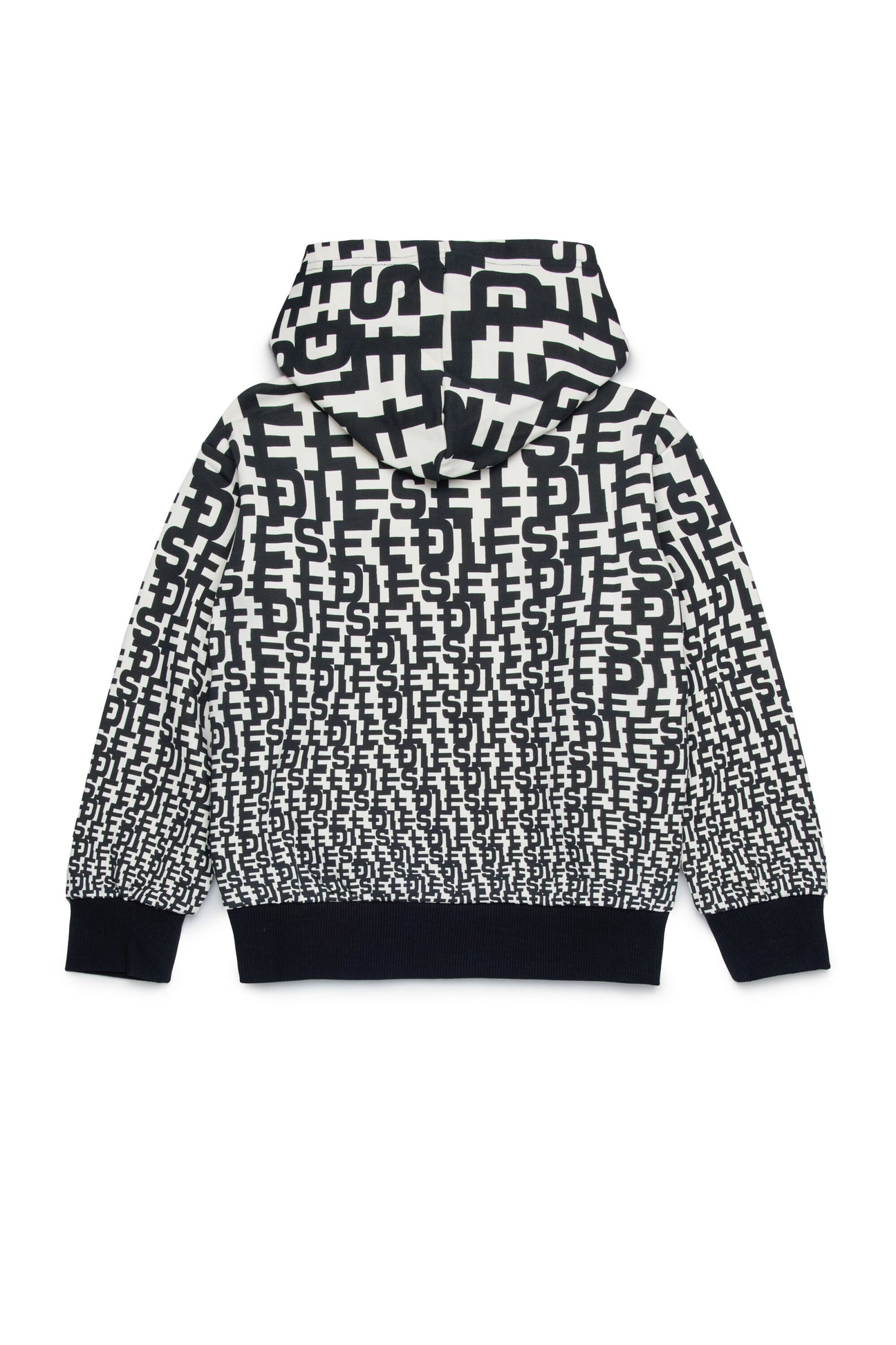 Monogram allover hooded sweatshirt with zip Monogram allover hooded sweatshirt with zip