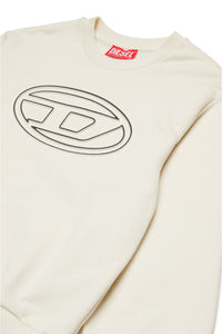 Oval D branded crew-neck sweatshirt