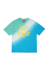 Multicolor dip dye T-shirt
