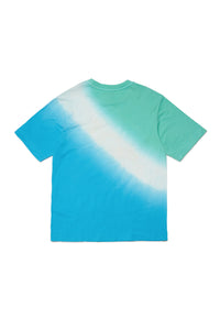 Camiseta dip dye multicolor