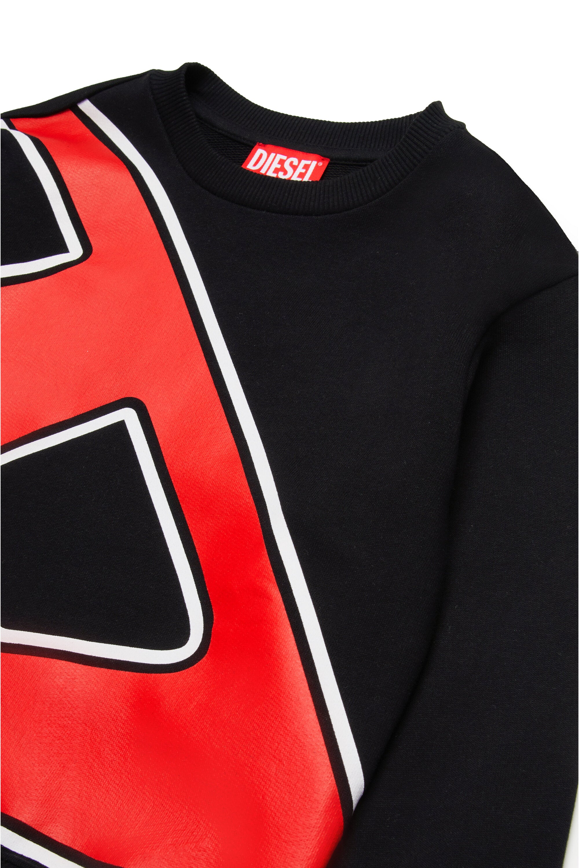 Macro D branded crew-neck sweatshirt