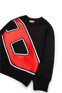 Macro D branded crew-neck sweatshirt