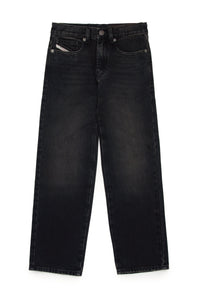 Jeans straight degradado negro - 2001 D-Macro