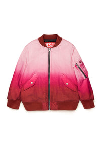 Chaqueta bomber con degradado