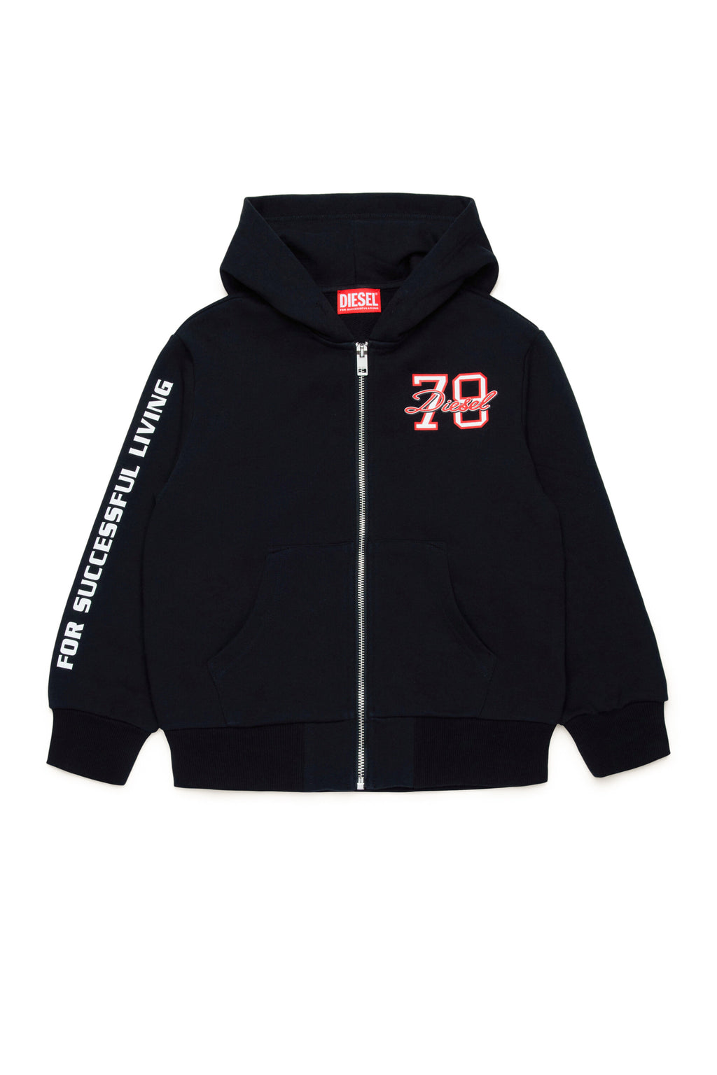 Sudadera con capucha y estampado Diesel 78