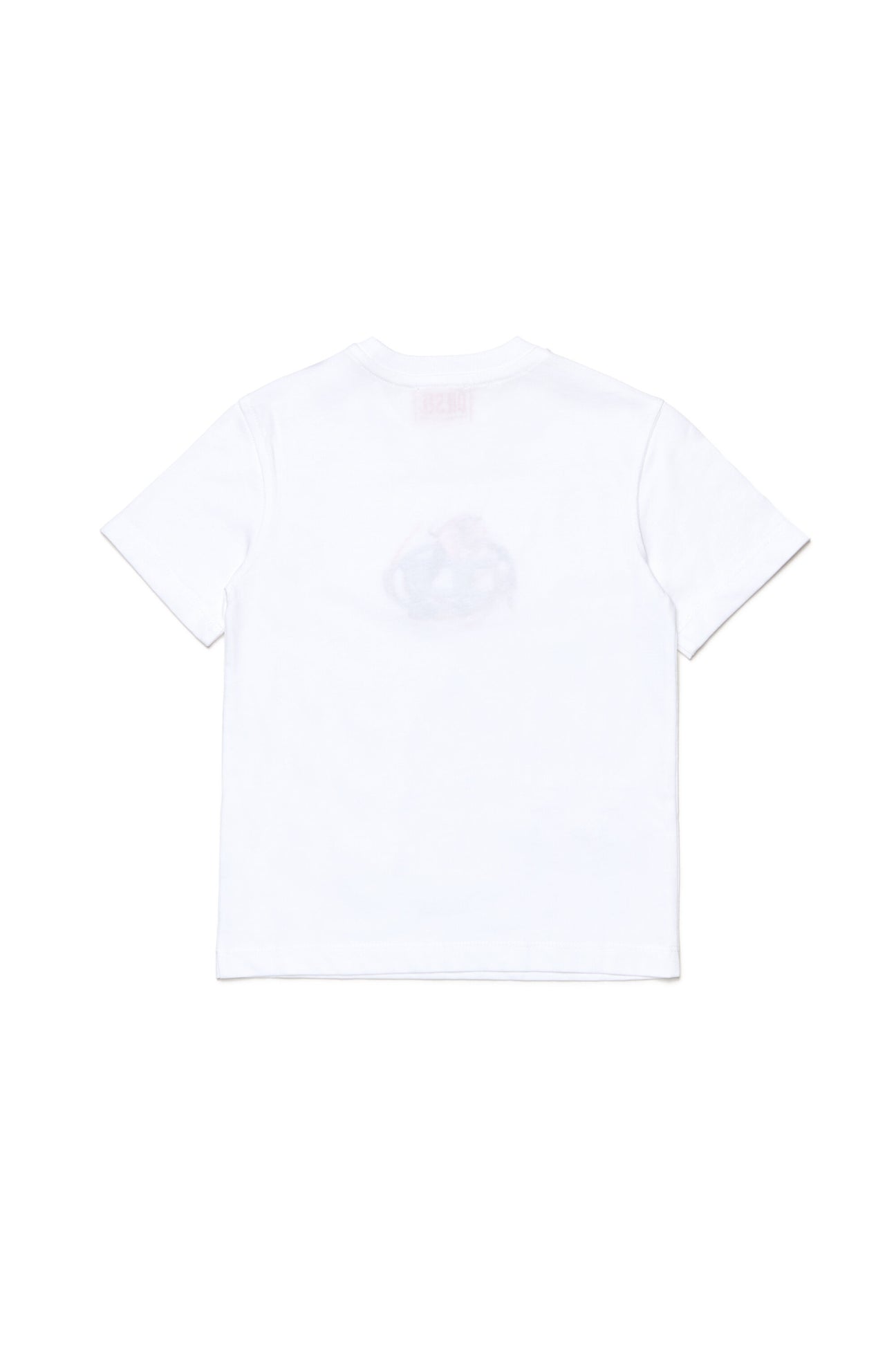 Camiseta con diseño floral oval D Camiseta con diseño floral oval D