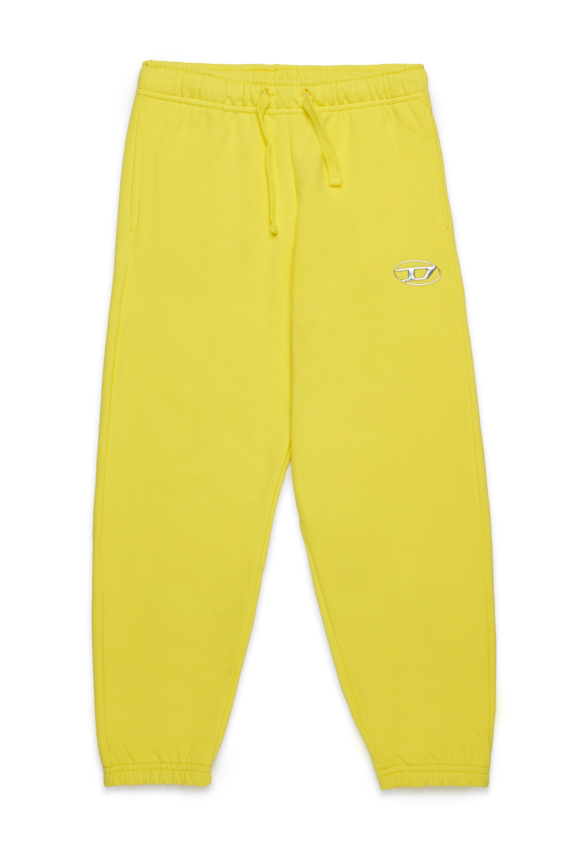 Pantalones deportivos de felpa con logo oval D