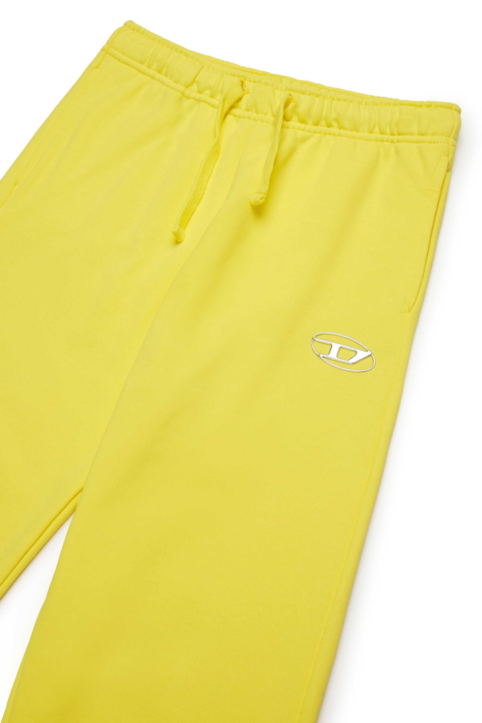 Pantalones deportivos de felpa con logo oval D