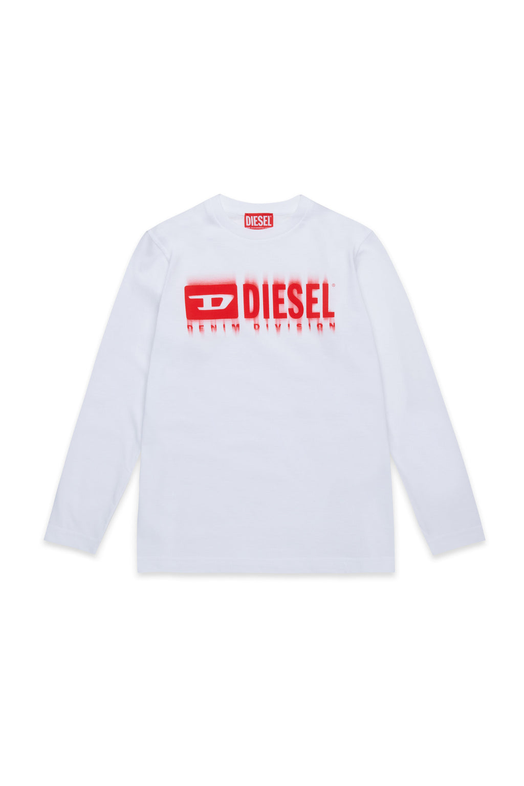 Degradé branded long-sleeved T-shirt