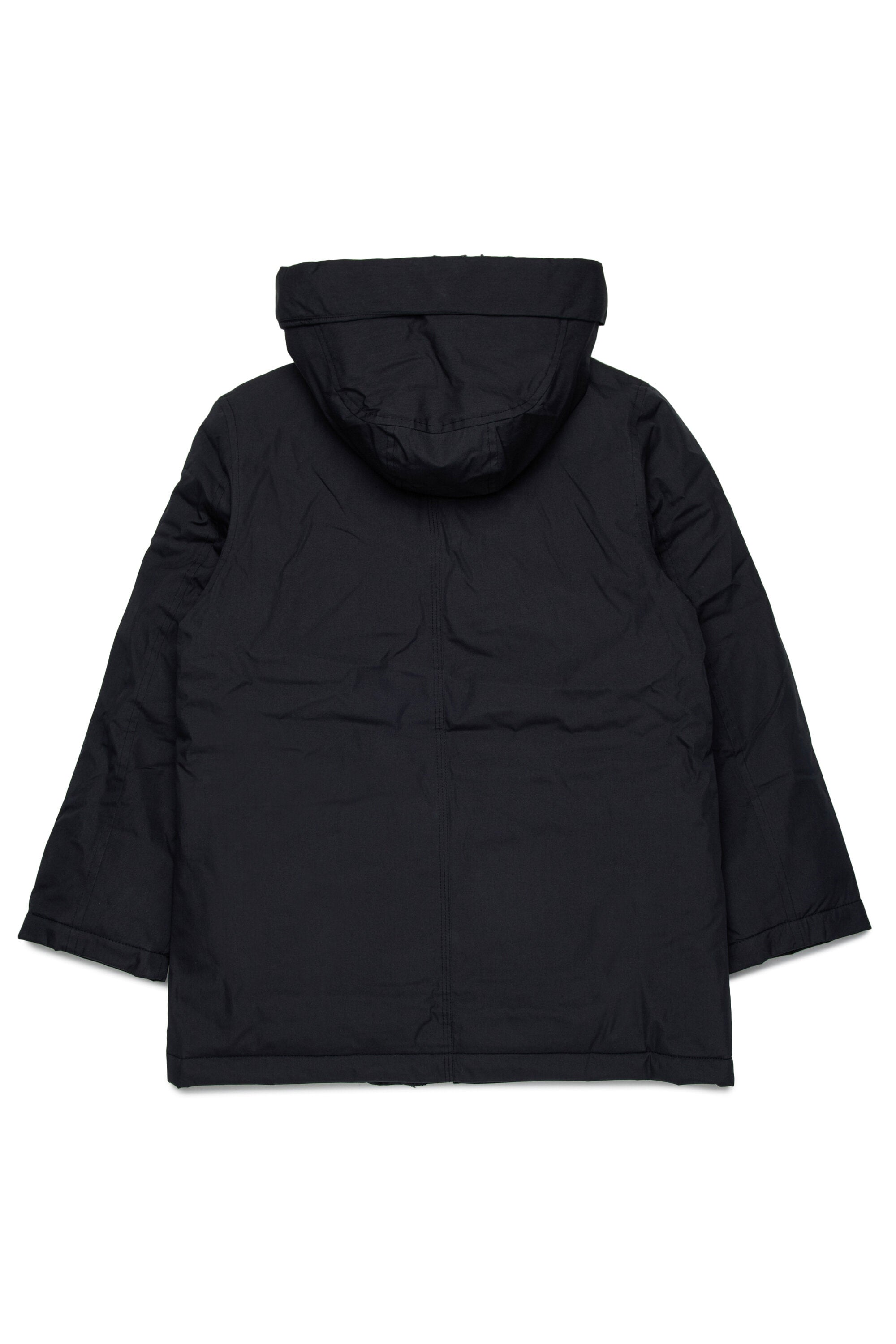 Chaqueta acolchada largo con bolsillos delanteros