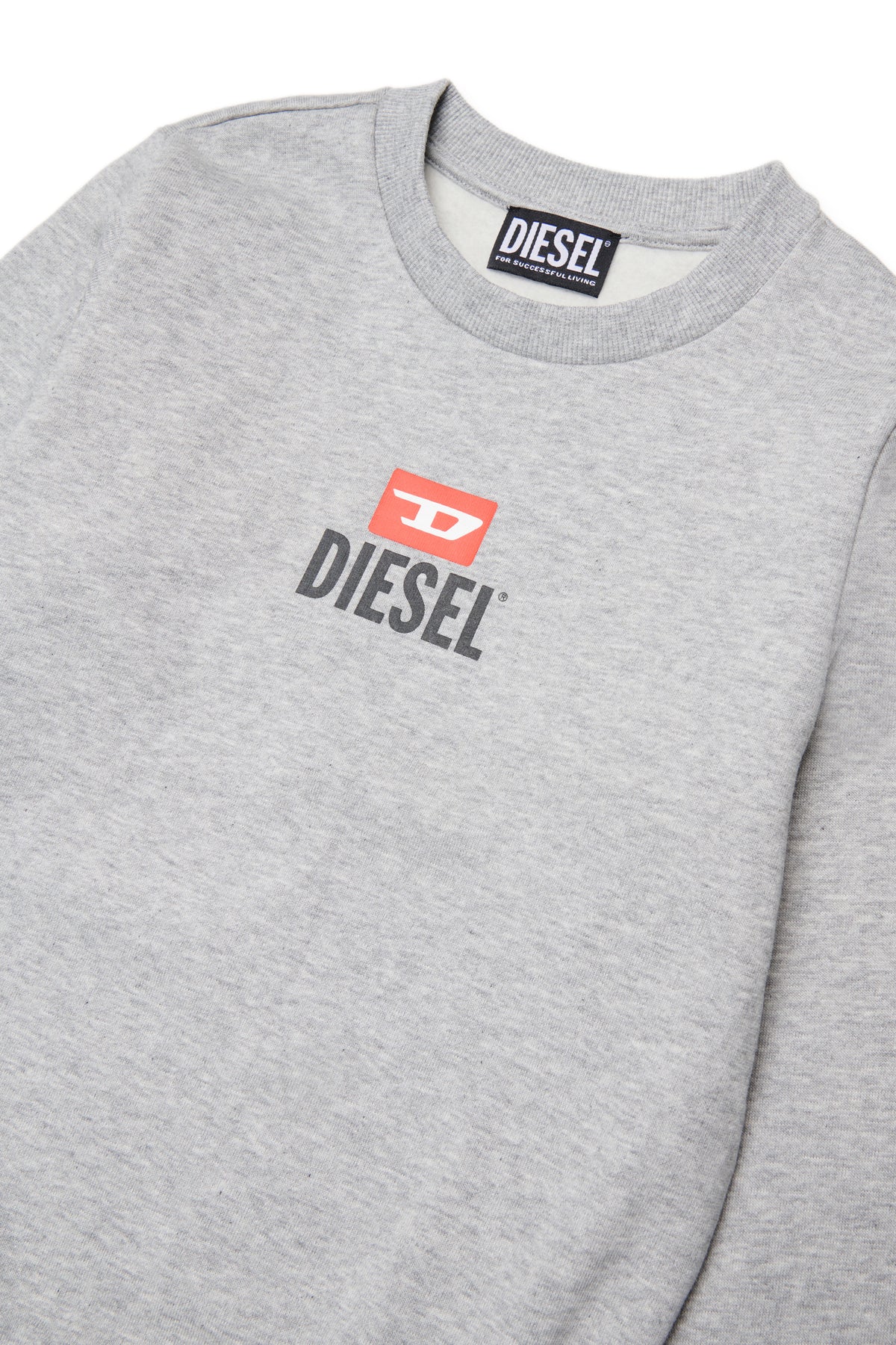 Crew-neck sweatshirt with logo