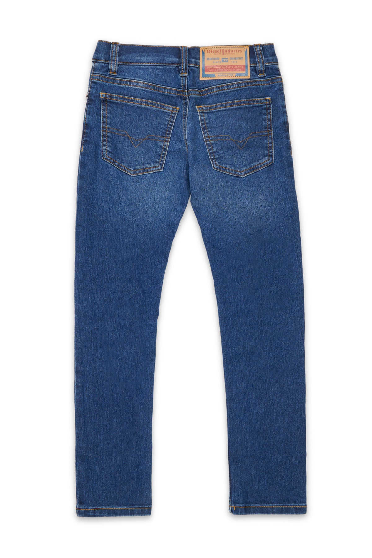 Jeans slim fit azul medio