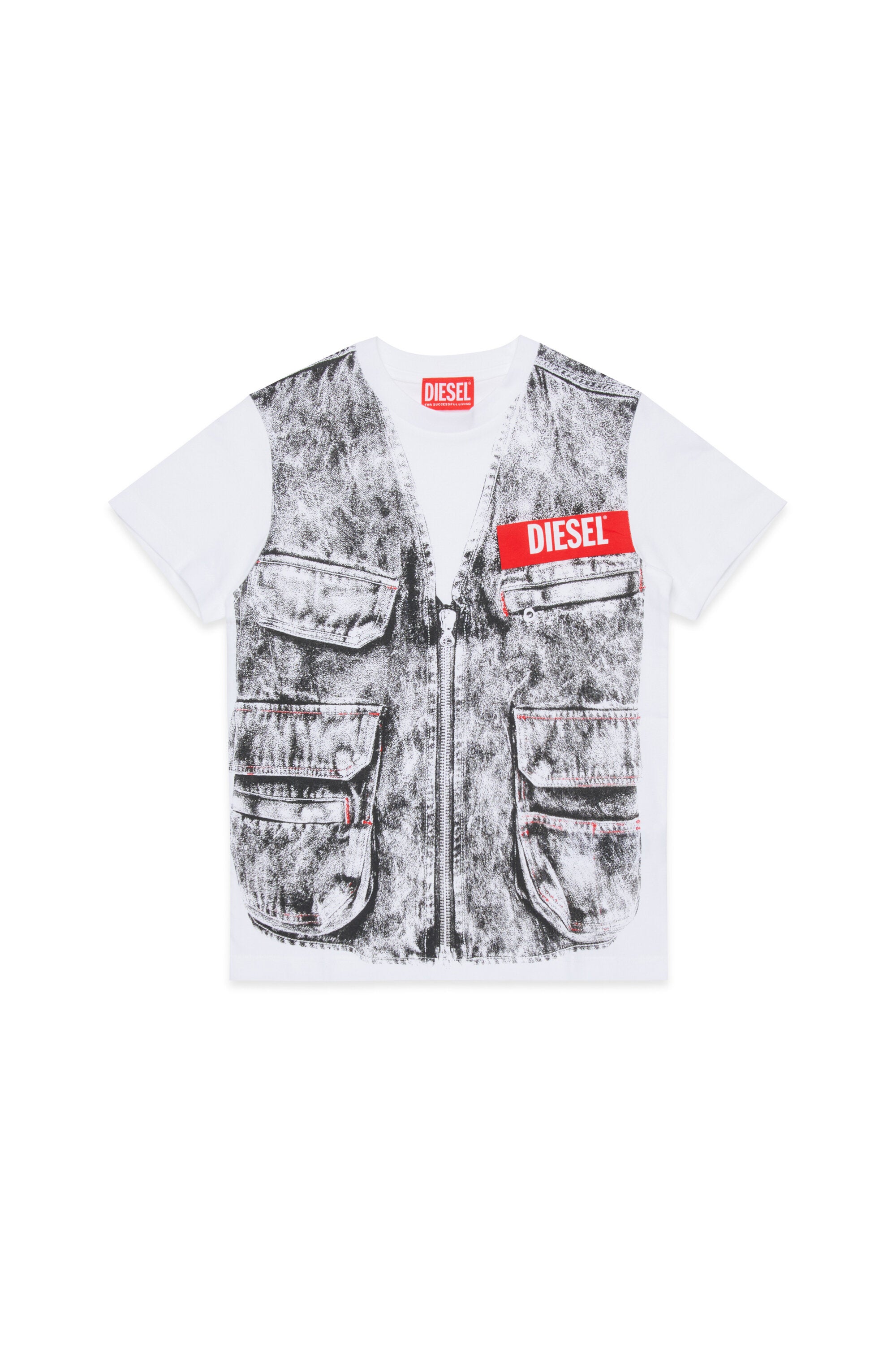 Camiseta de punto con estampado digital