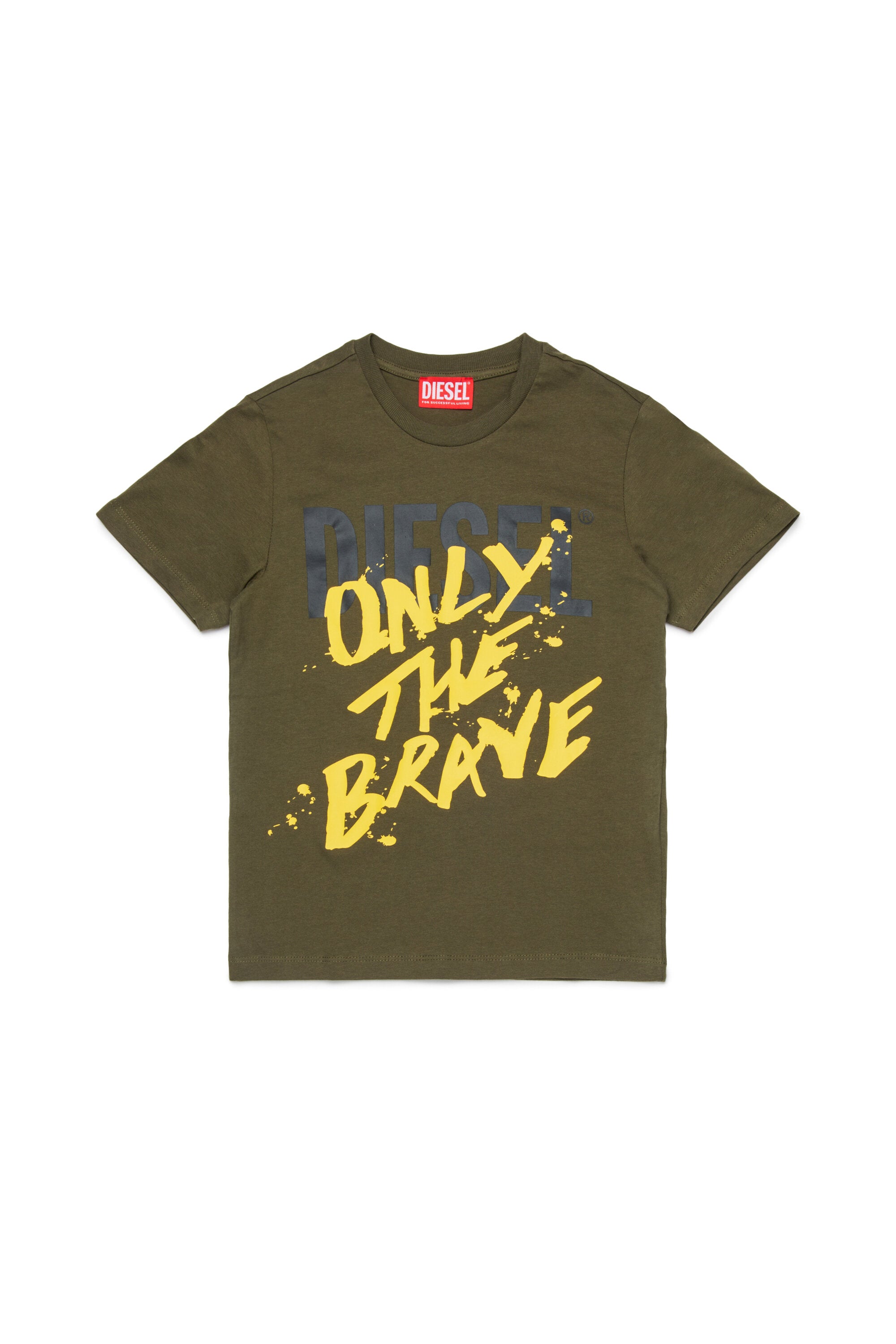 Camiseta de punto con logo Diesel Only the Brave