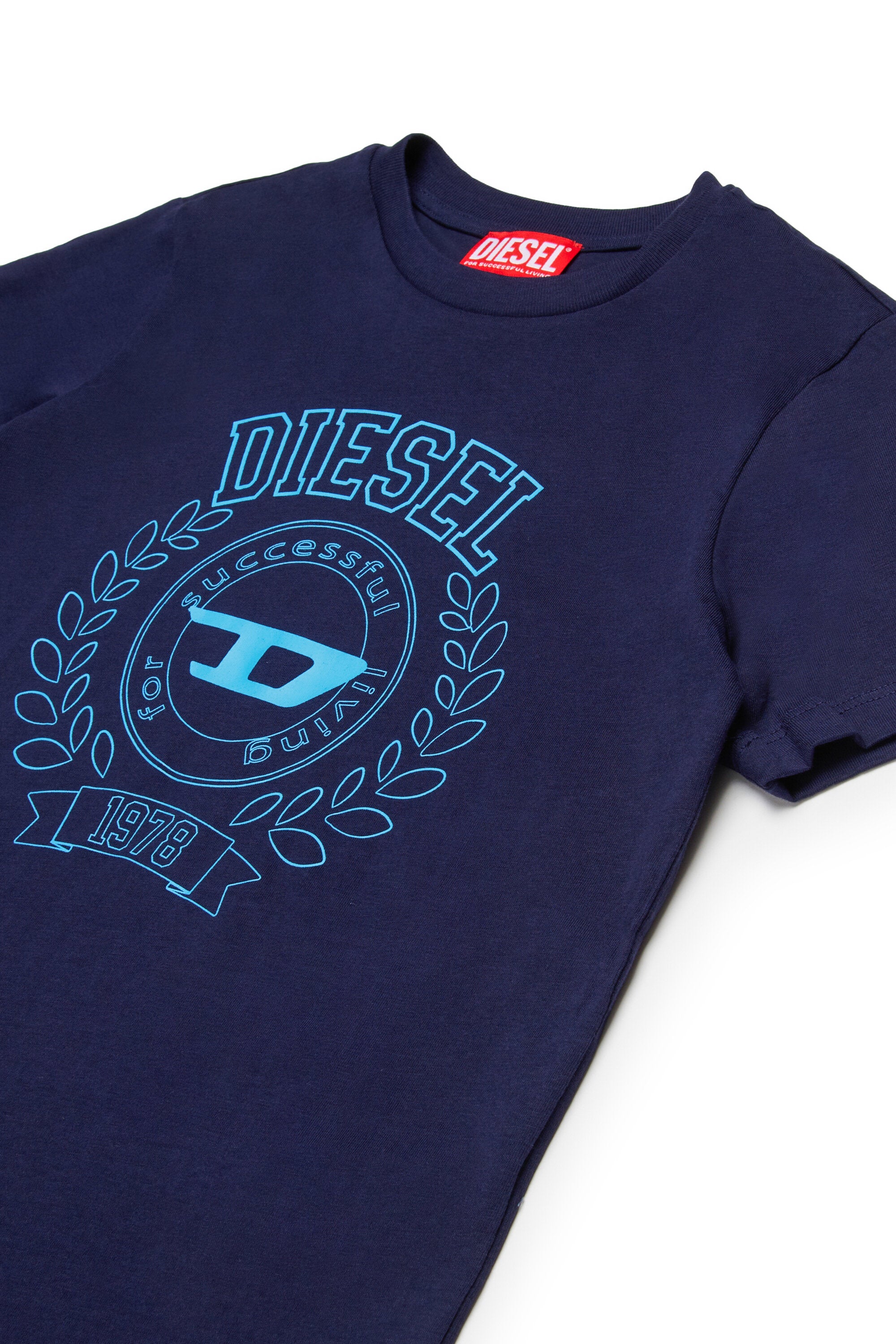 Camiseta de punto con logo