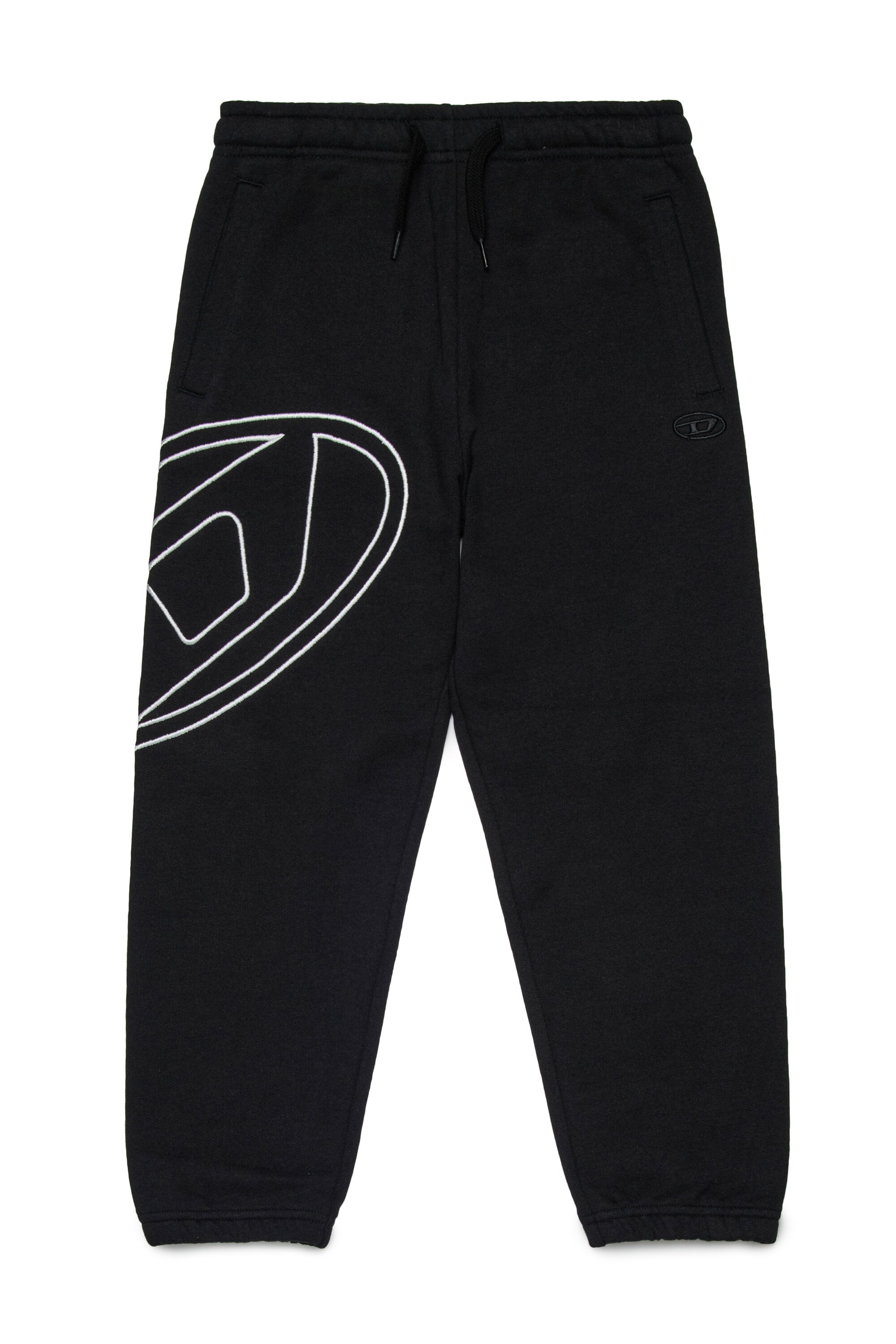 Pantalones deportivos de felpa con logotipo maxi Oval D