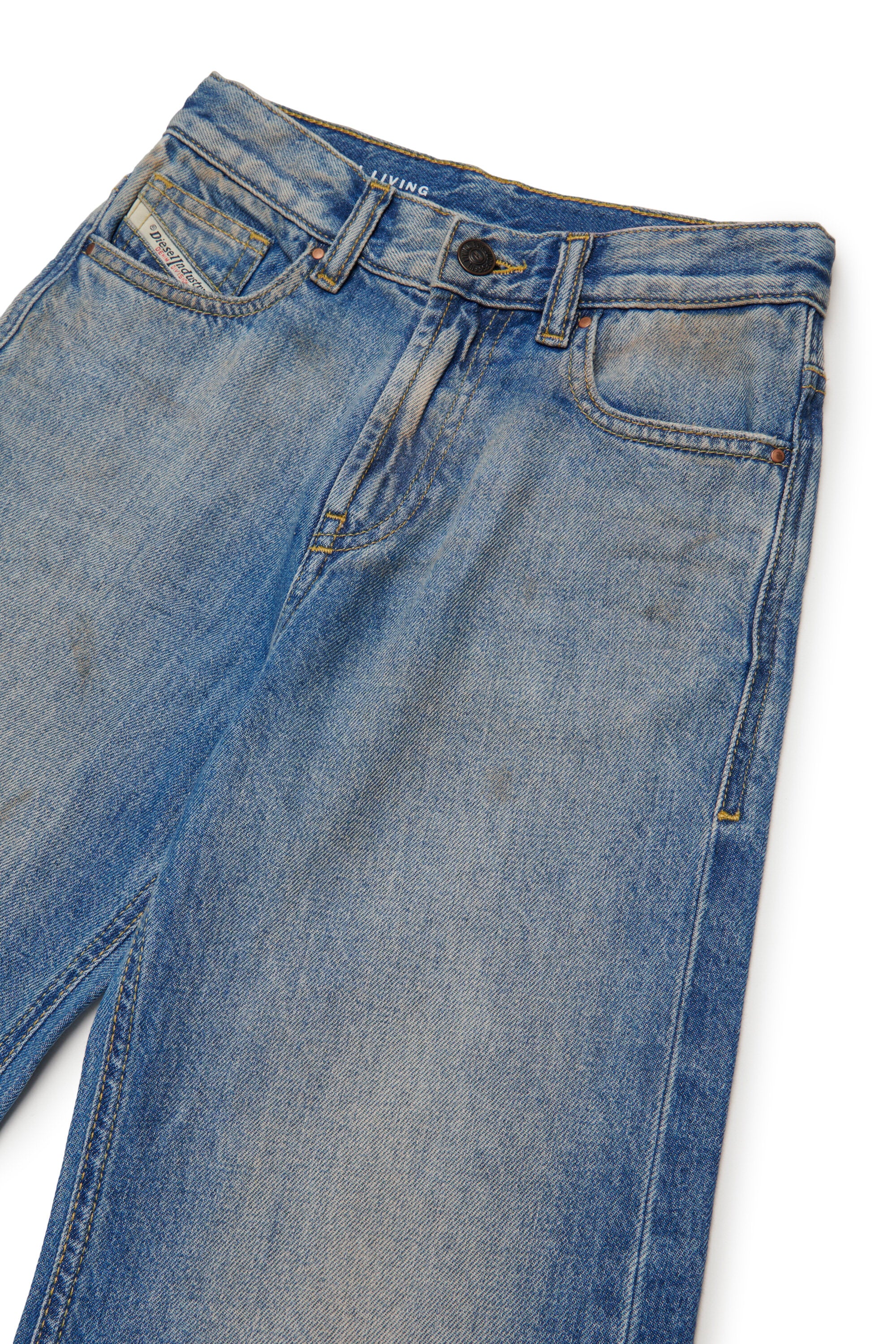 Jeans relaxed fit lavado azul claro - D-Argjx