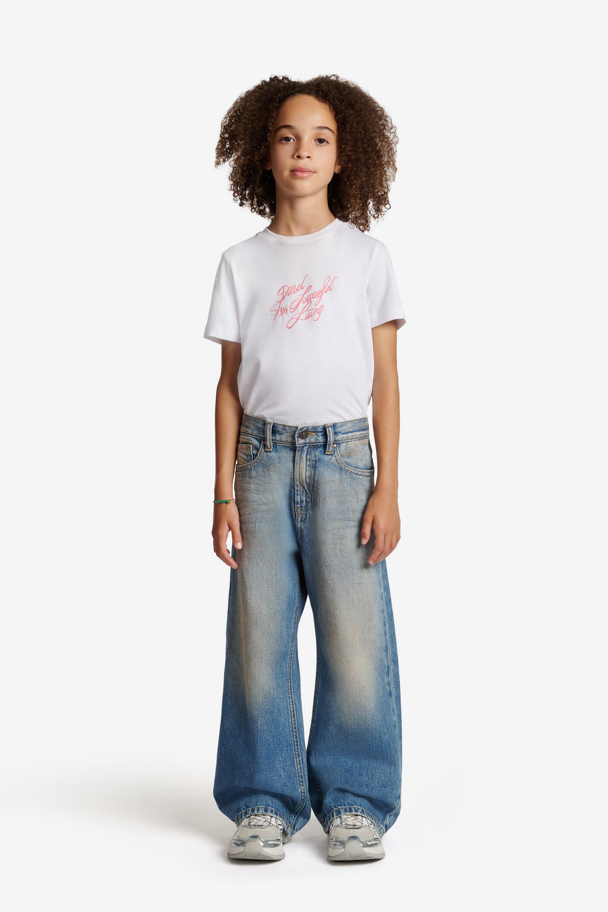 Jeans relaxed fit lavado azul claro - D-Argjx