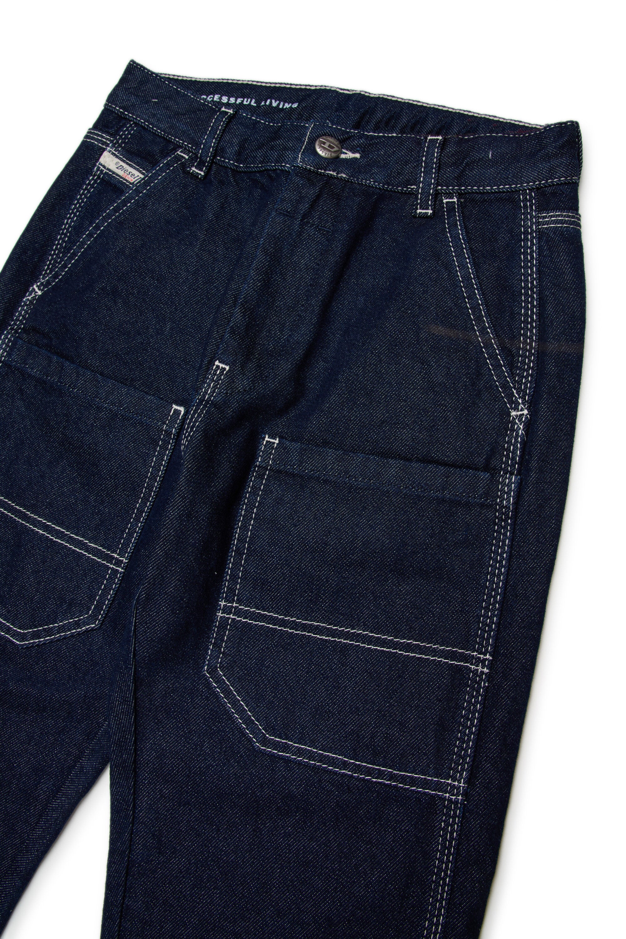 Jeans regular fit azul oscuro - D-Berr