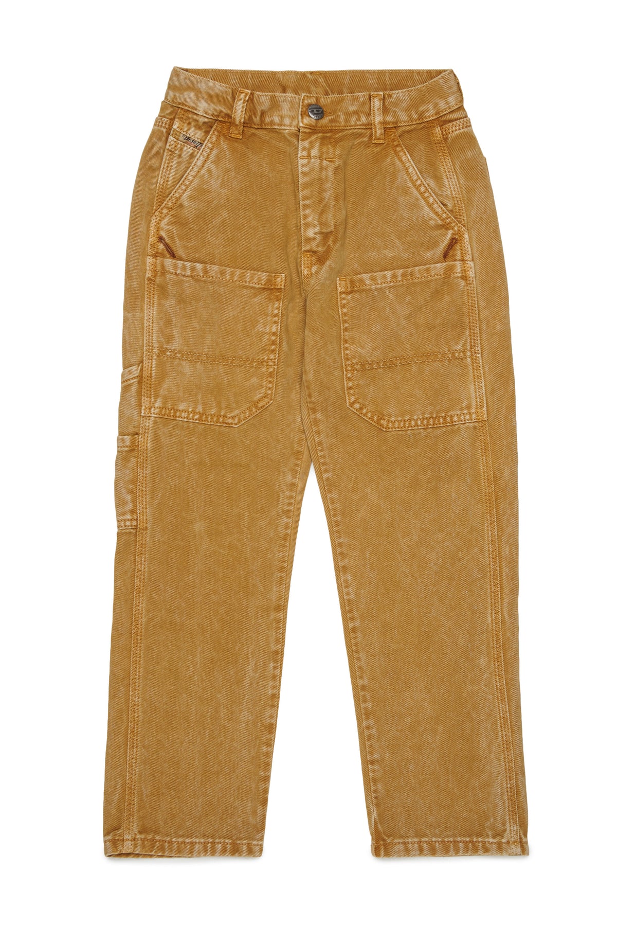 Jeans corte regular efecto lavado - D-Berr