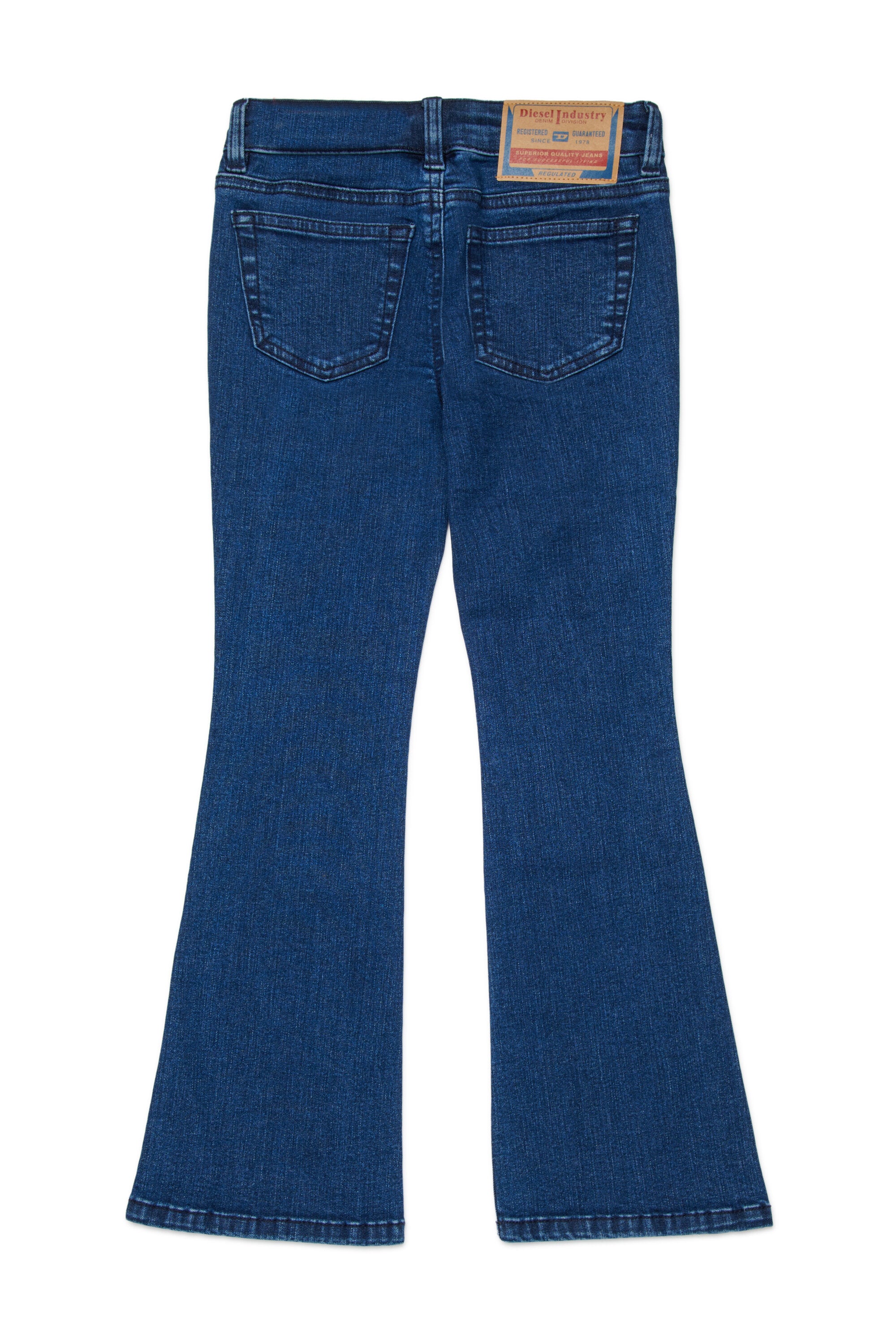 Jeans bootcut de corte flare azul medio - D-Arry