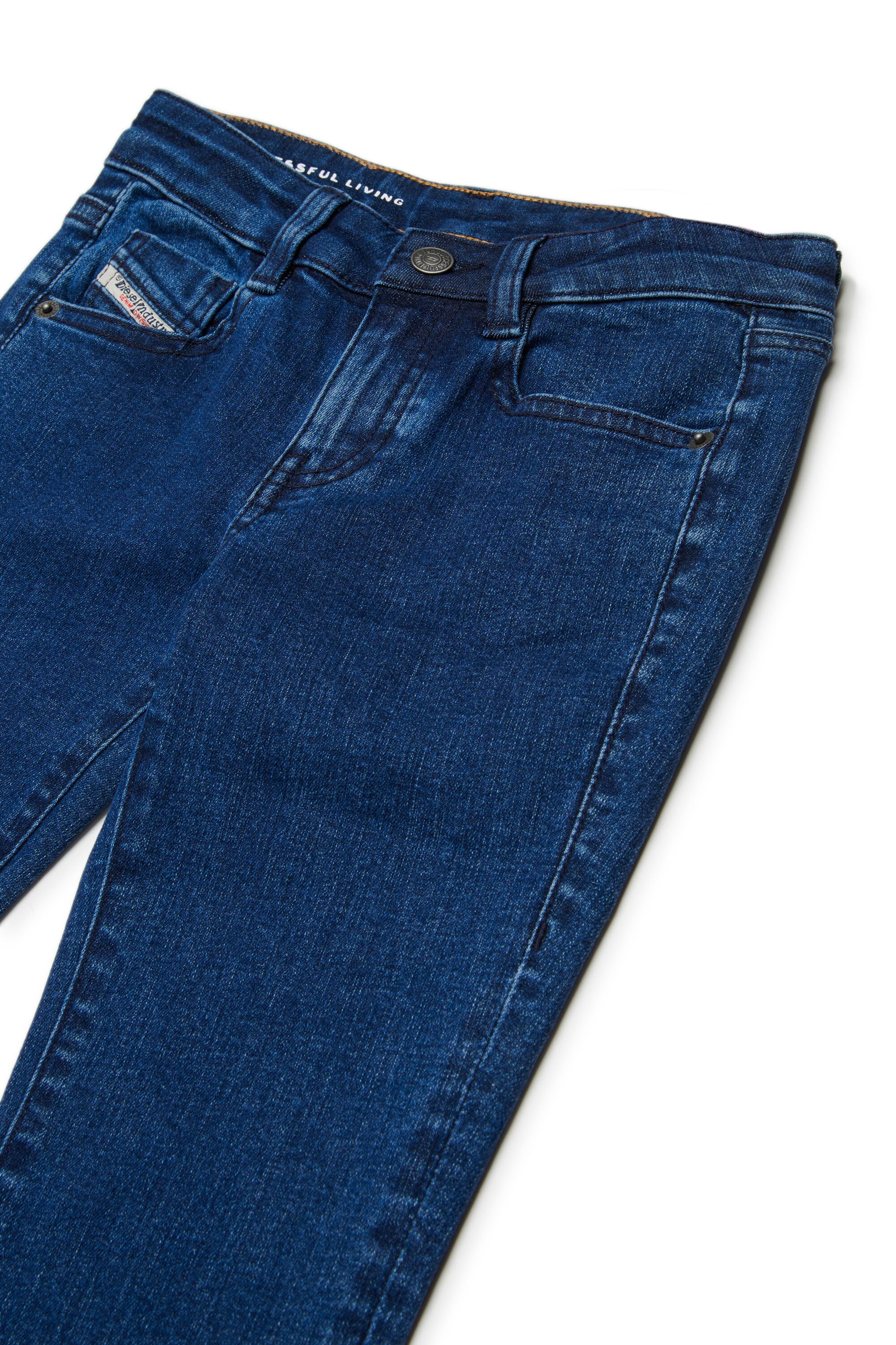 Jeans bootcut de corte flare azul medio - D-Arry