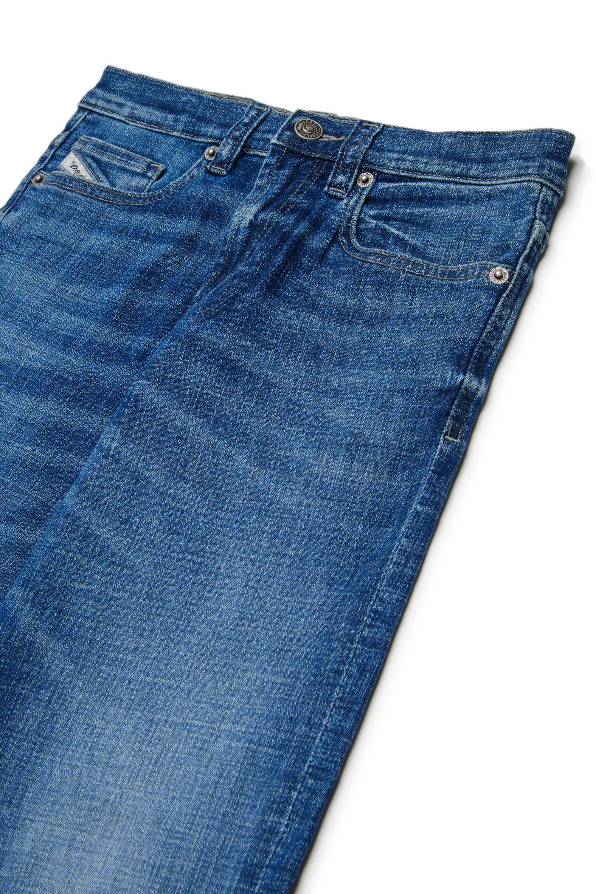 Jeans relaxed fit lavado azul medio - D-Maki