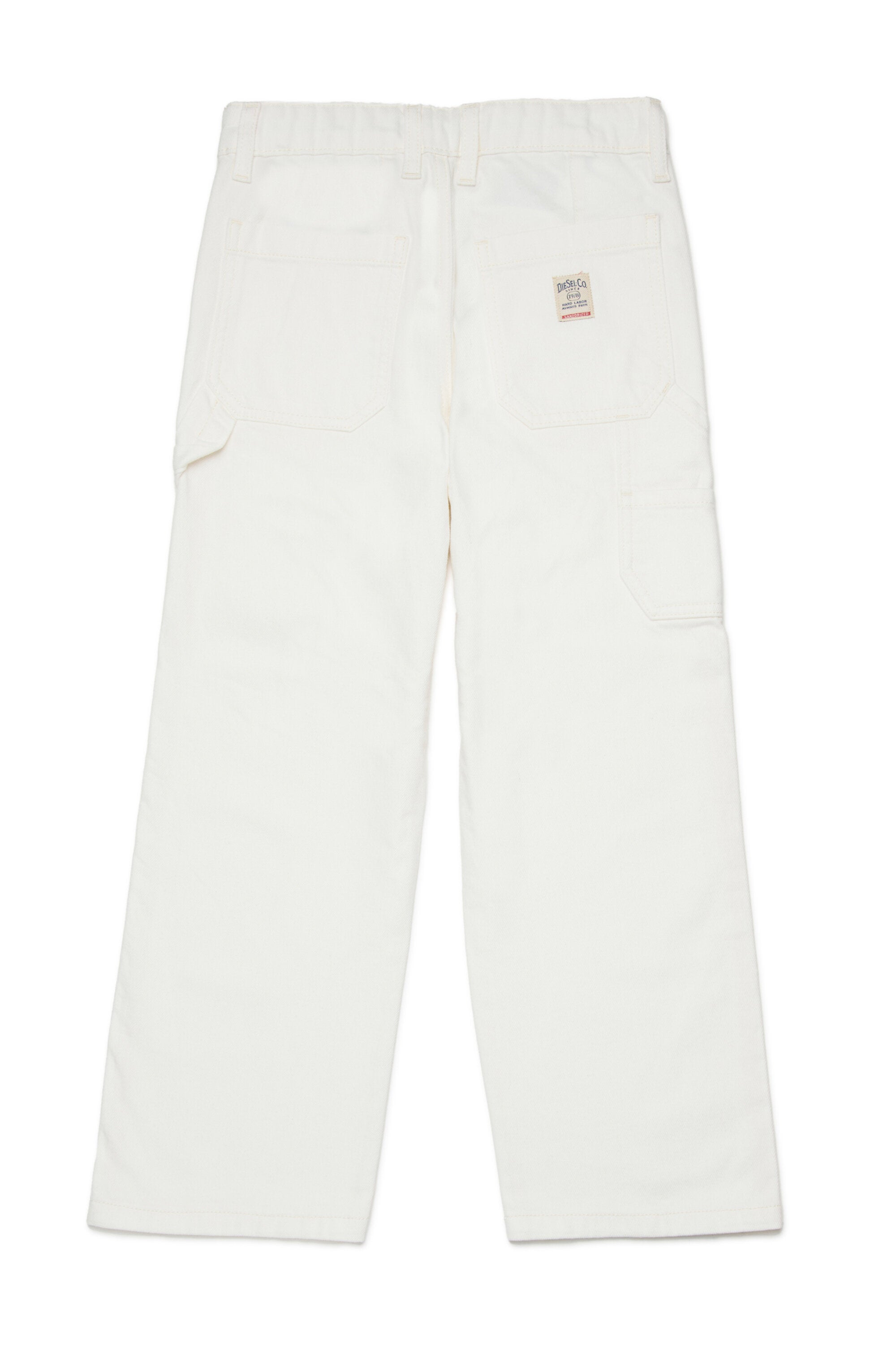 Vaqueros relaxed fit blancos - D-Bart