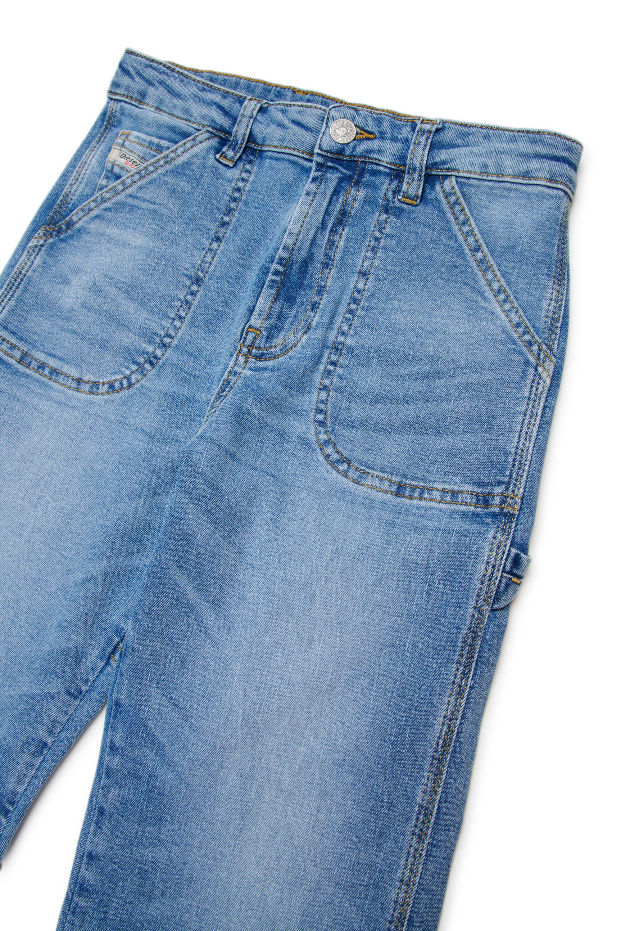 Jeans relaxed fit lavado azul claro - D-Bart