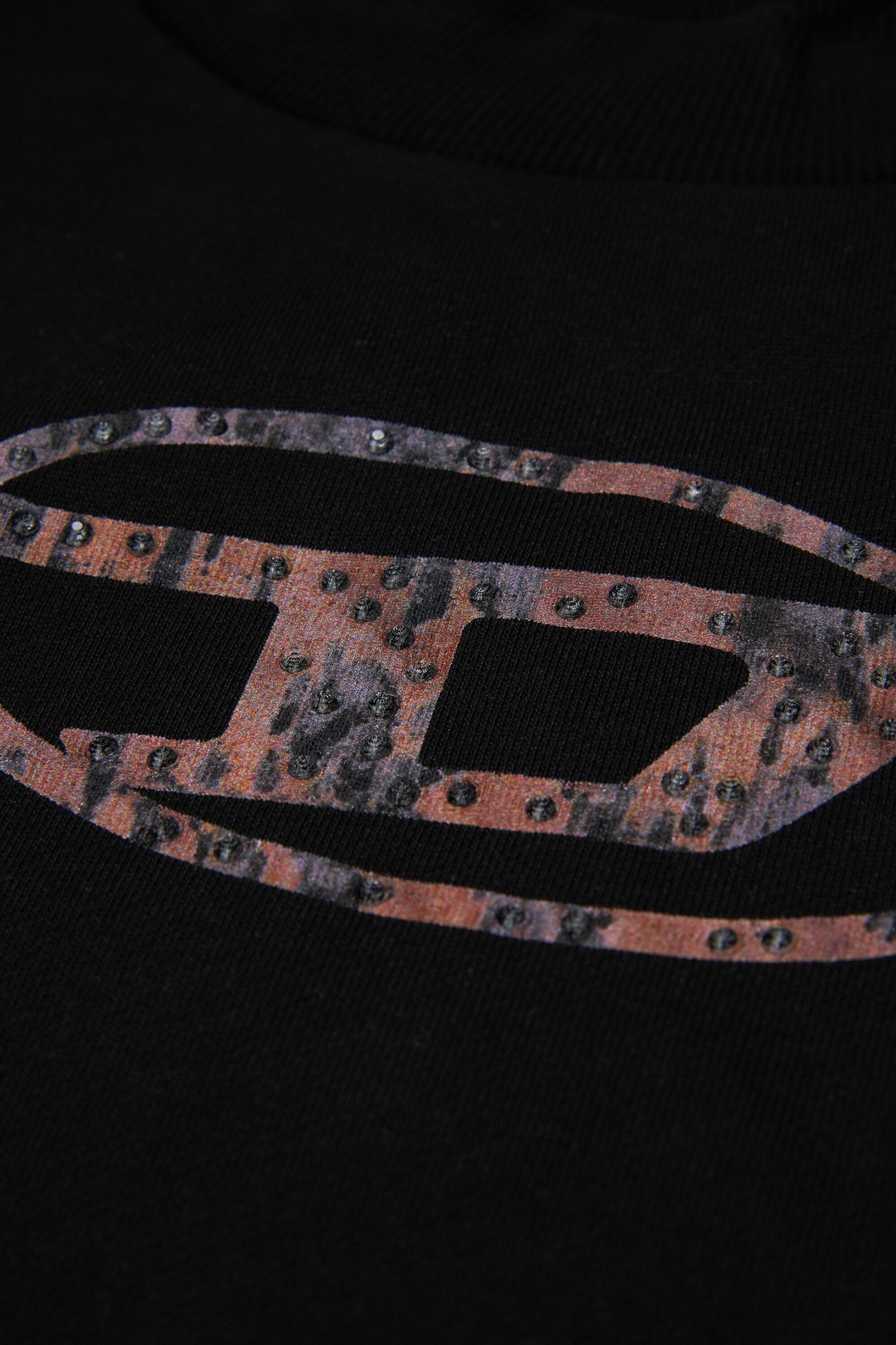 Sudadera de cuello alto con Acid Rain Oval D