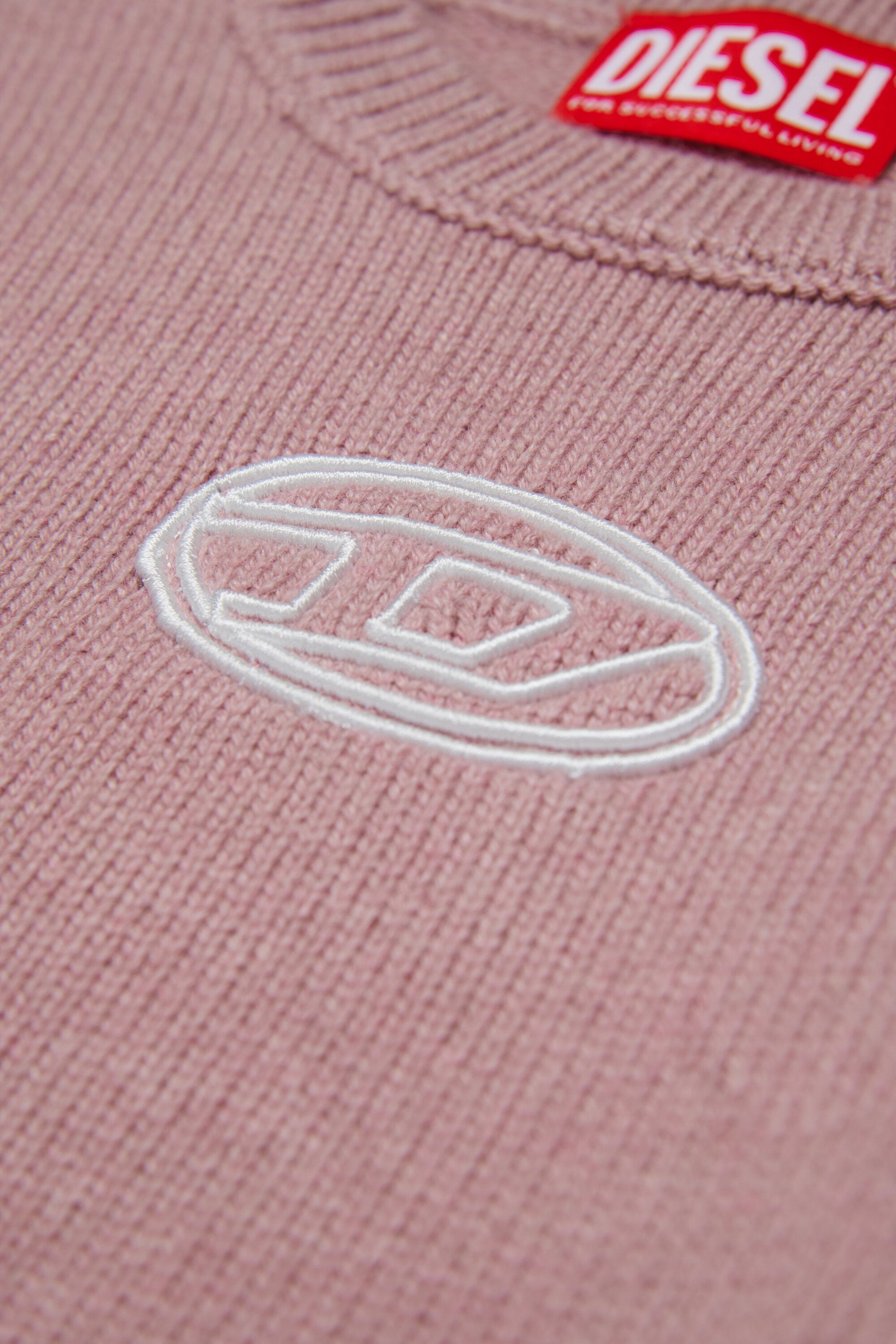 Cashmere blend Sweater with embroidery Oval D