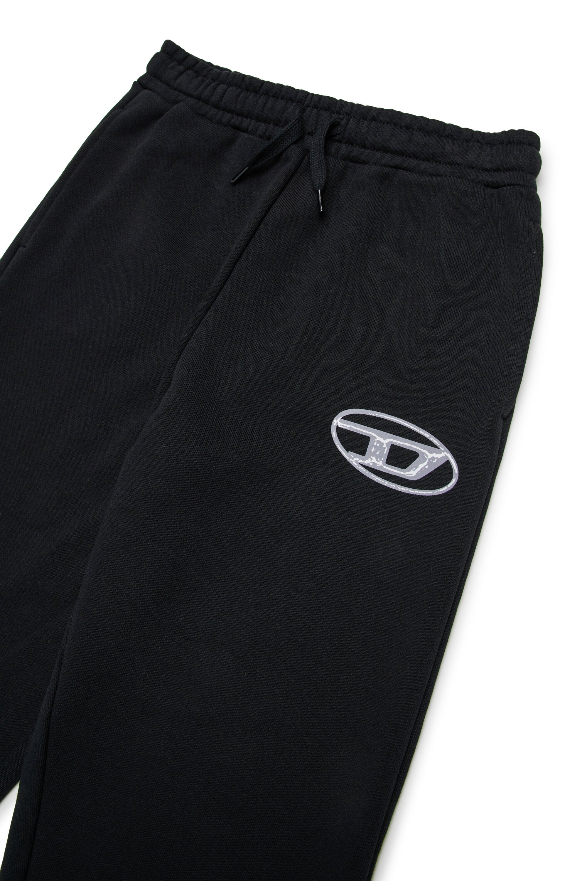 Pantalones deportivos con logotipo Oval D bicolor