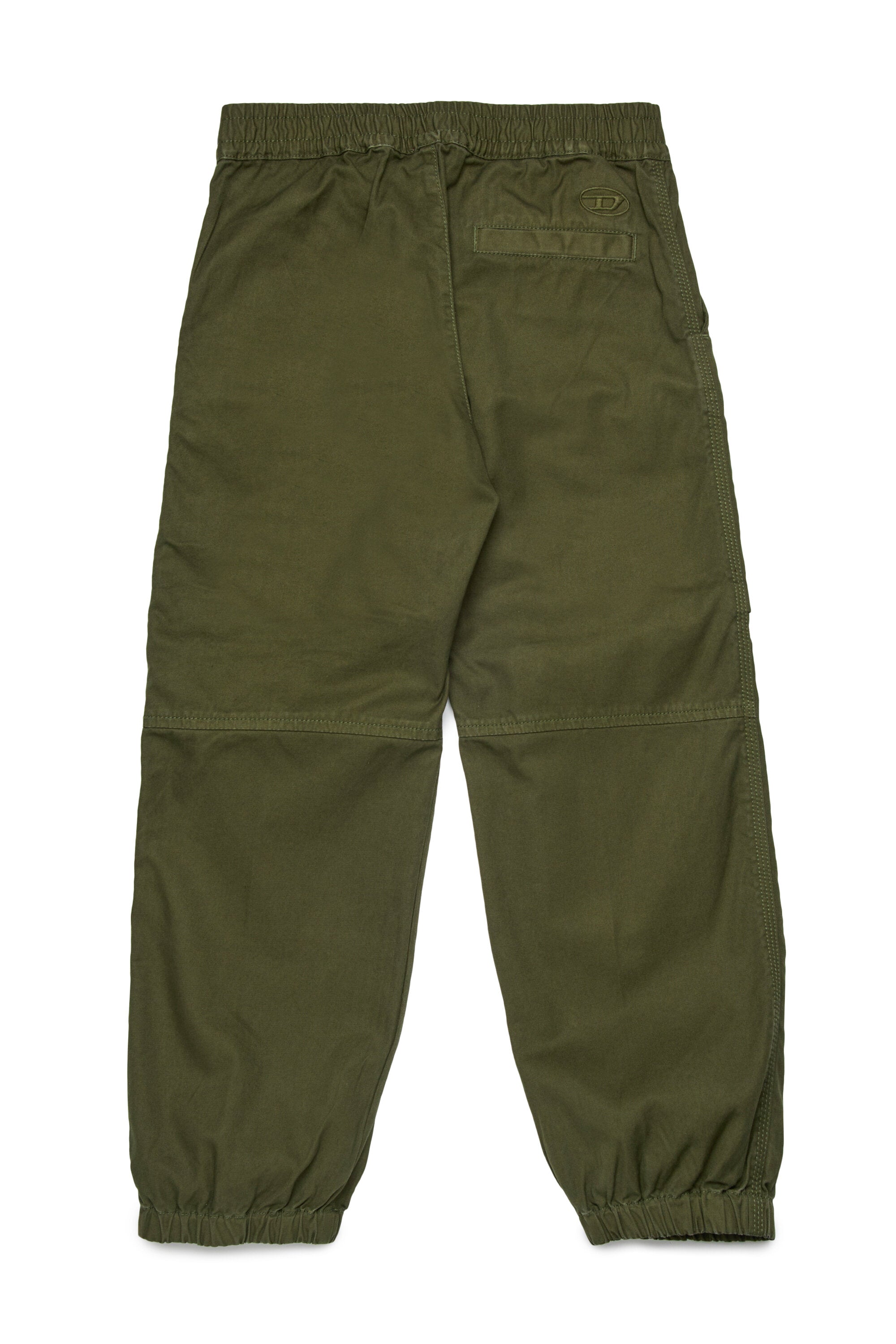 Pantalones cargo de gabardina