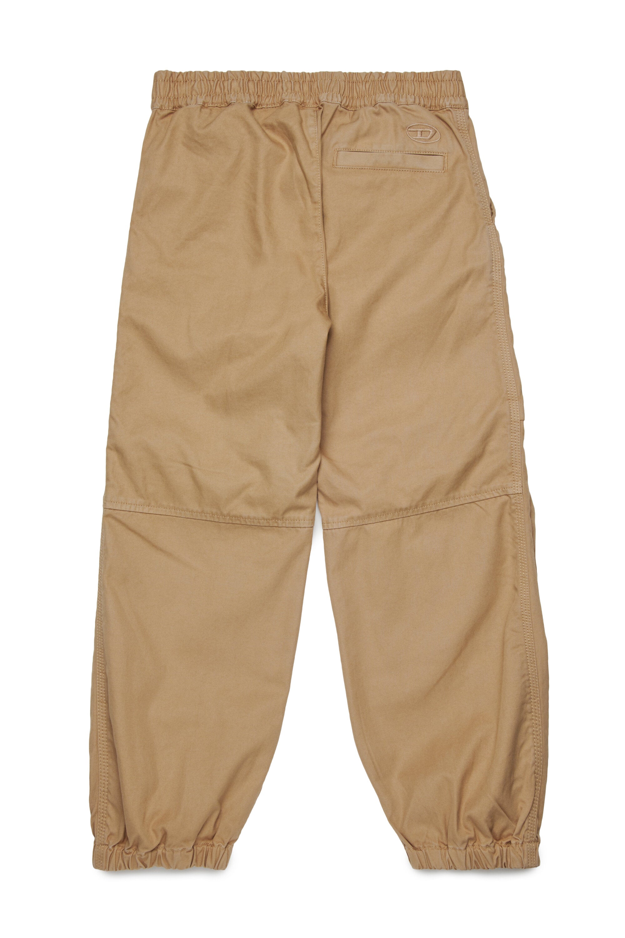 Pantalones cargo de gabardina