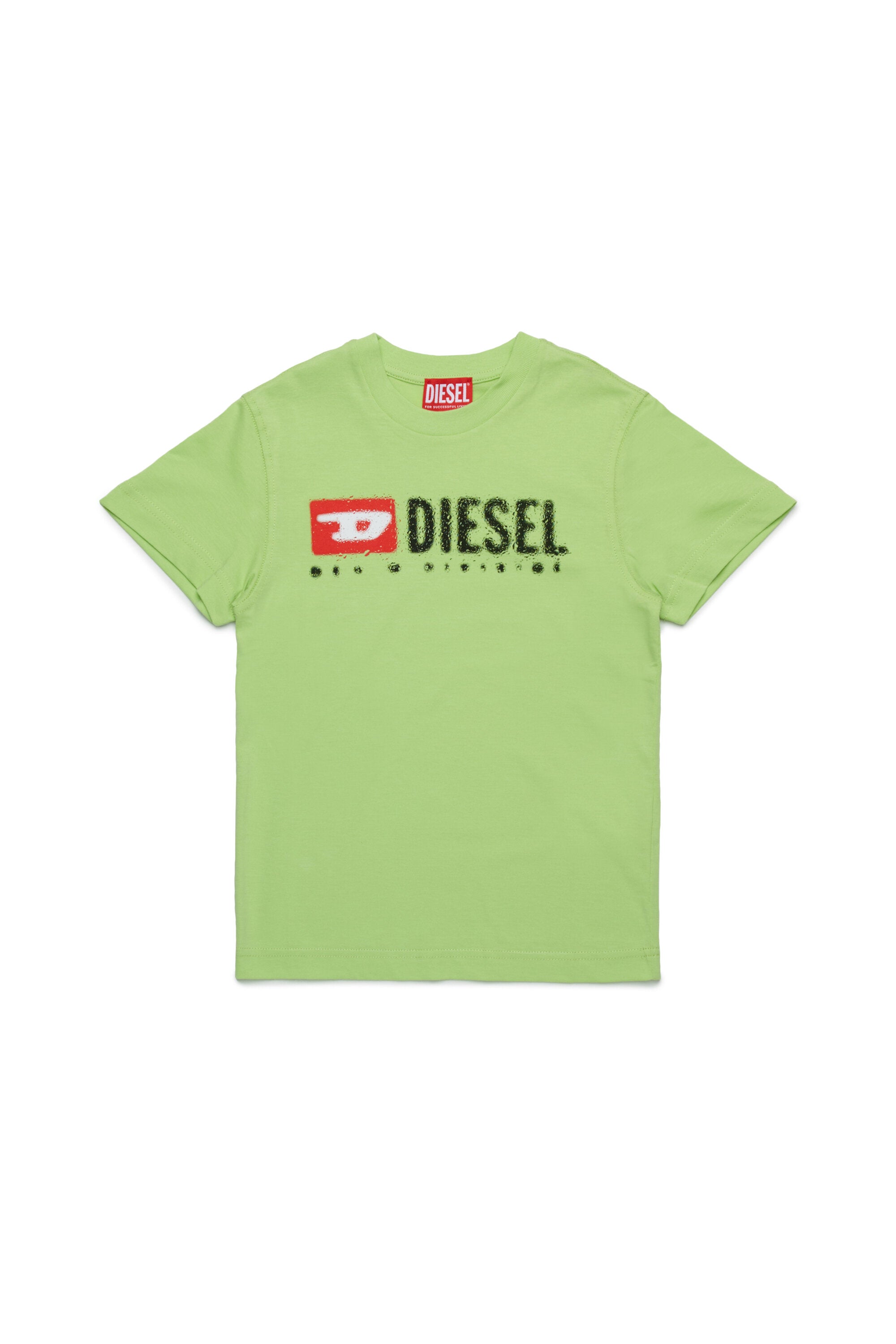 Camiseta de jersey con logotipo Diesel Denim Division