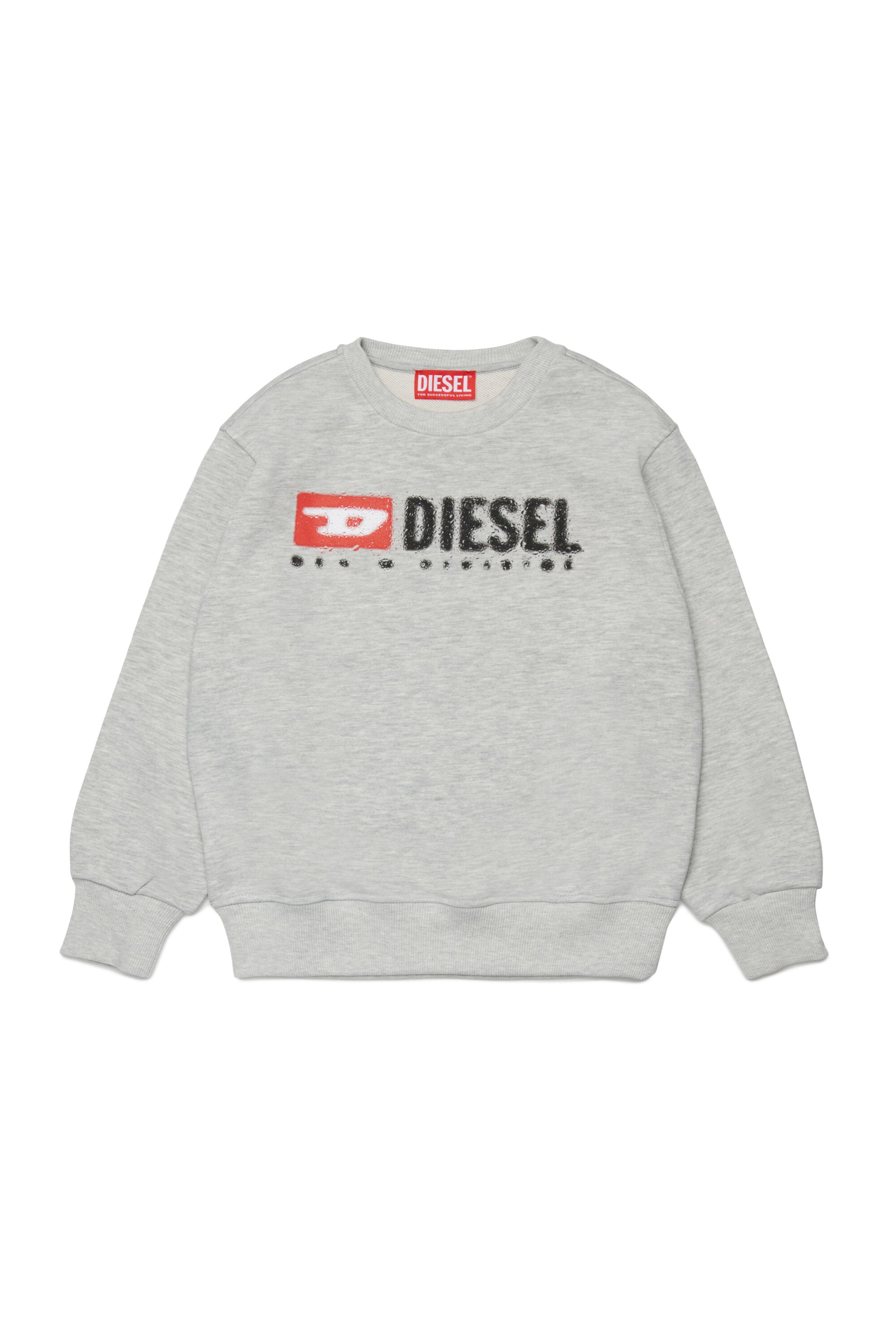 Sudadera de cuello redondo con logotipo Diesel Denim Division