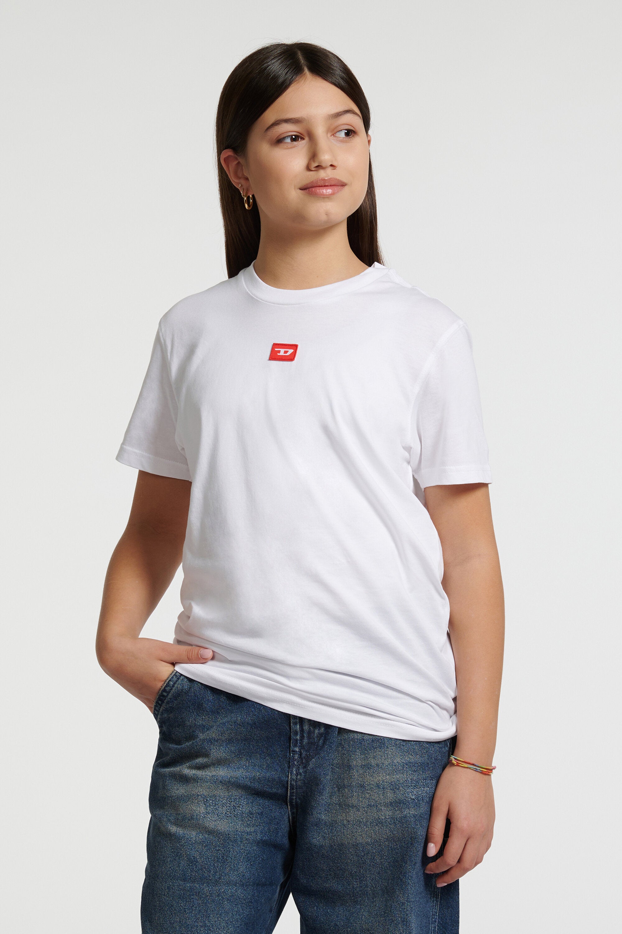 DIESEL boy's T-shirt with patch | BRAVE KID