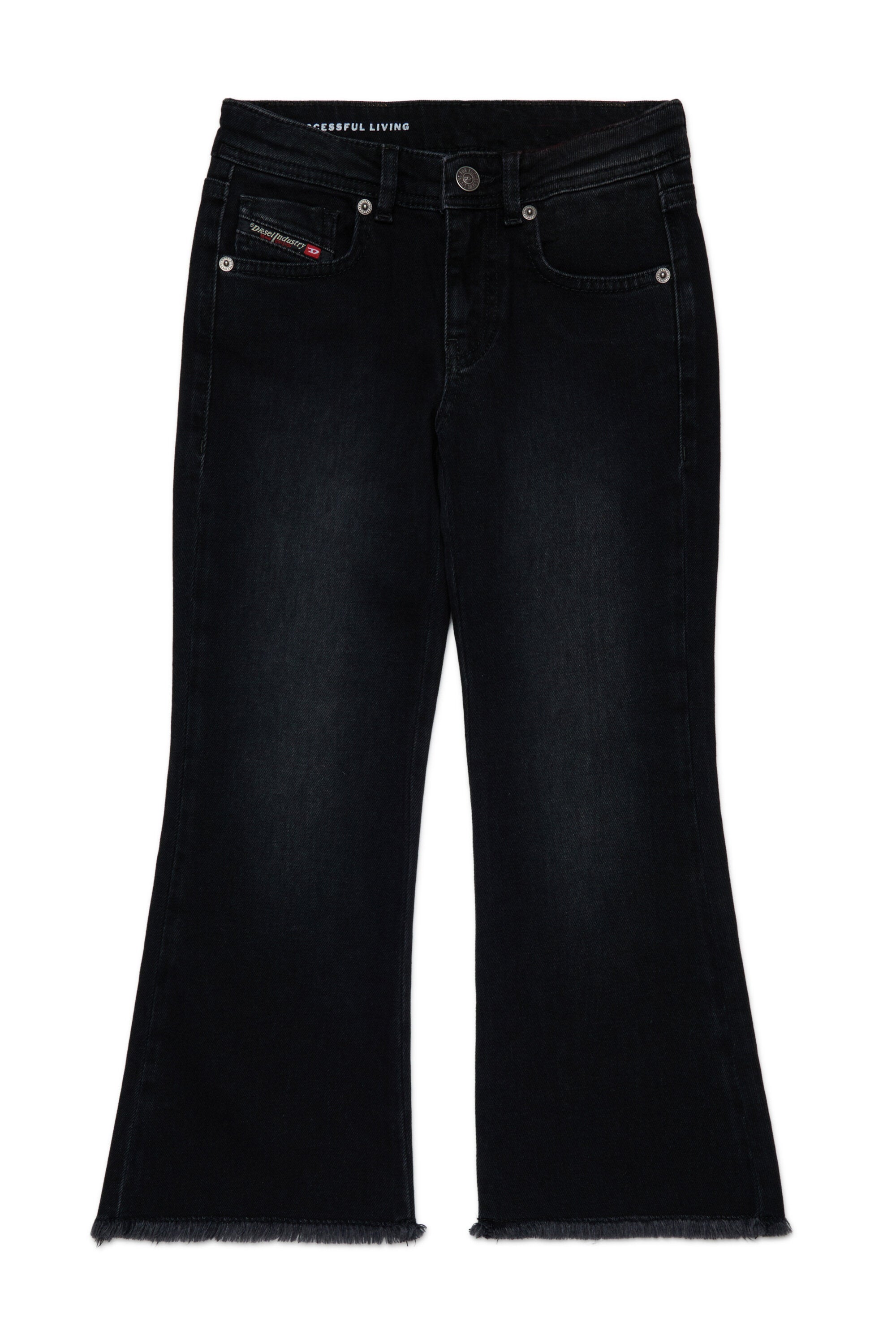 Vaqueros negros de corte bootcut - D-Prilla
