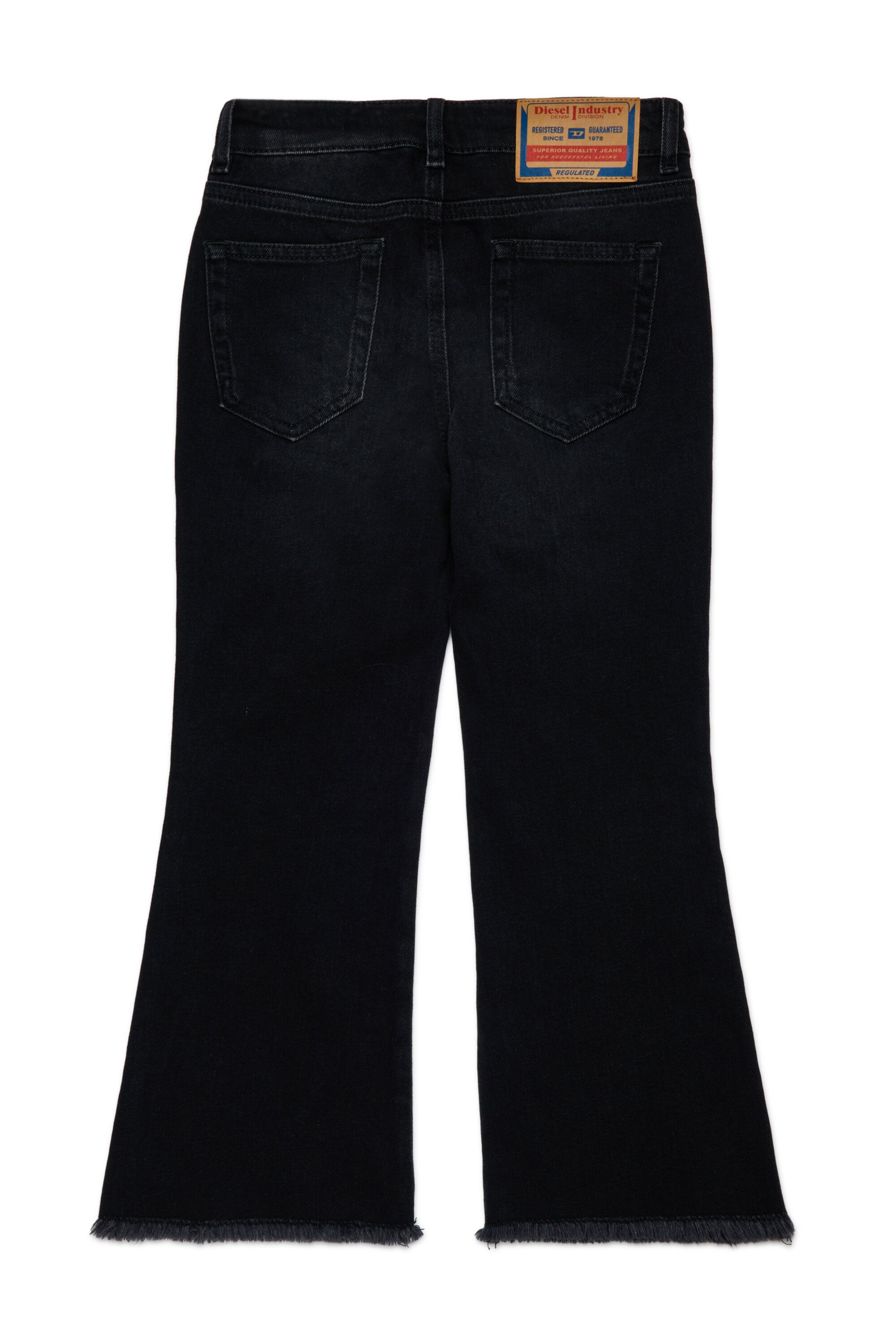 Vaqueros negros de corte bootcut - D-Prilla