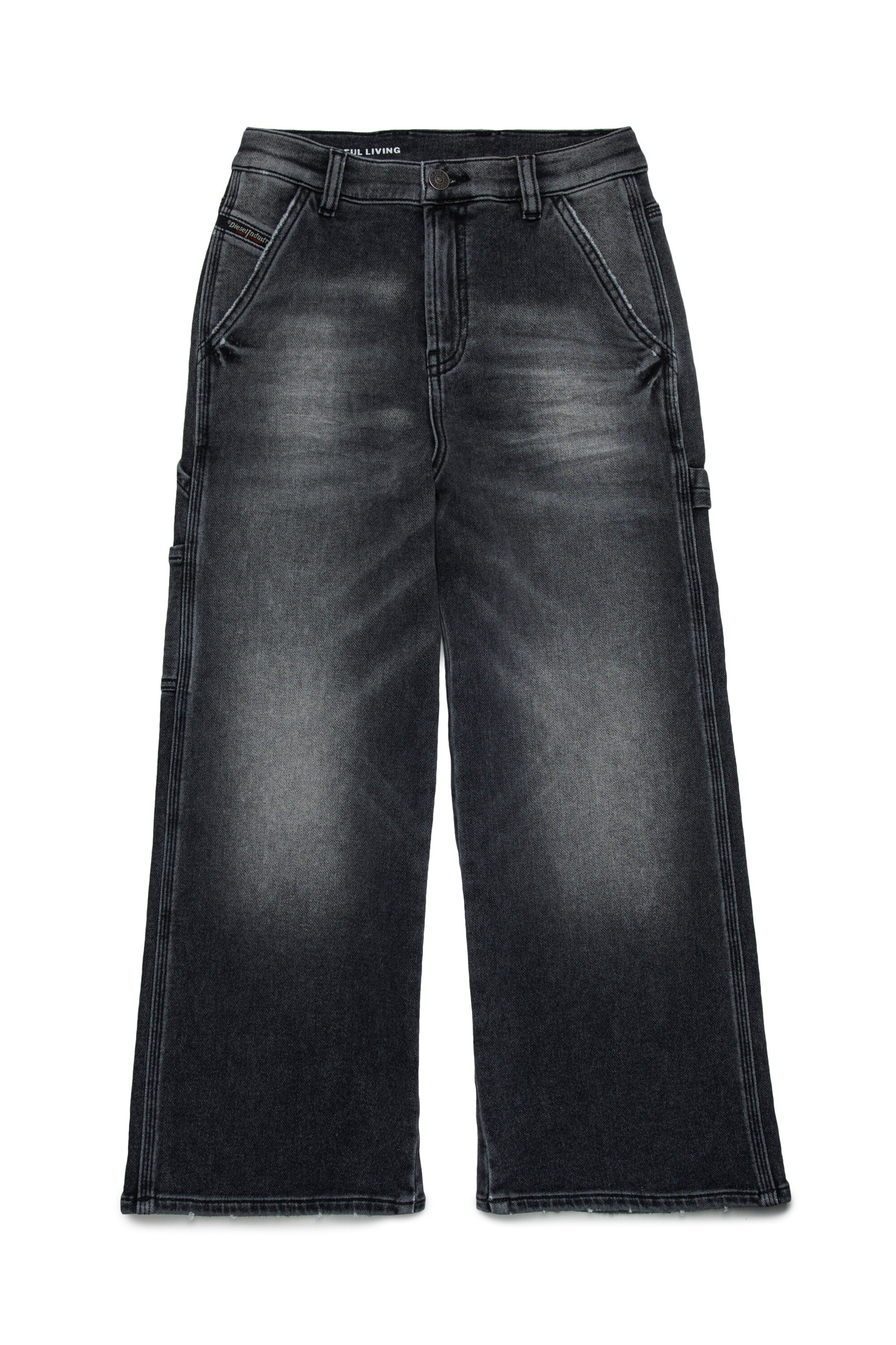 JoggJeans® relaxed negro sombreado - D-Argjx Work