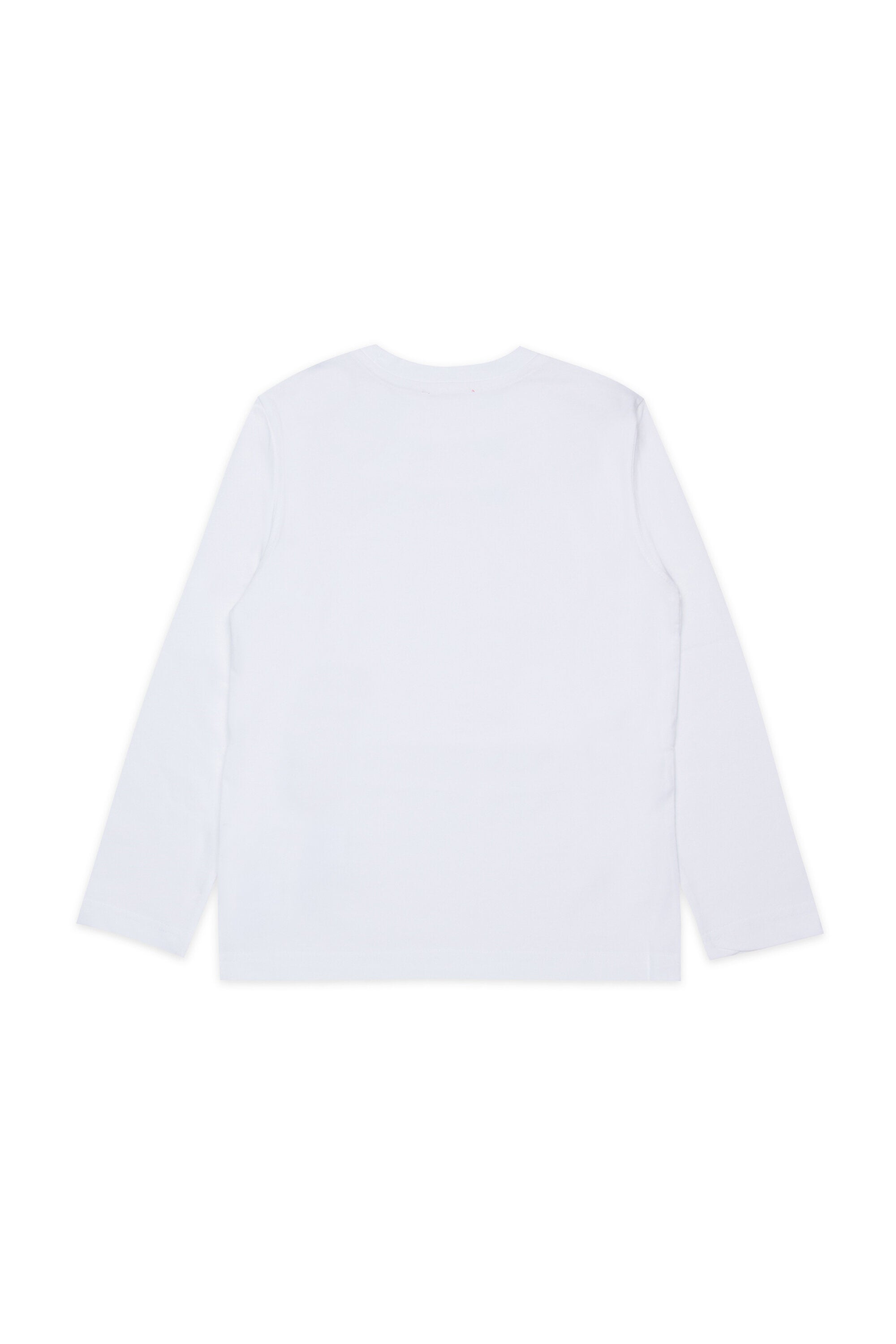 Camiseta de manga larga de jersey con logotipo Diesel