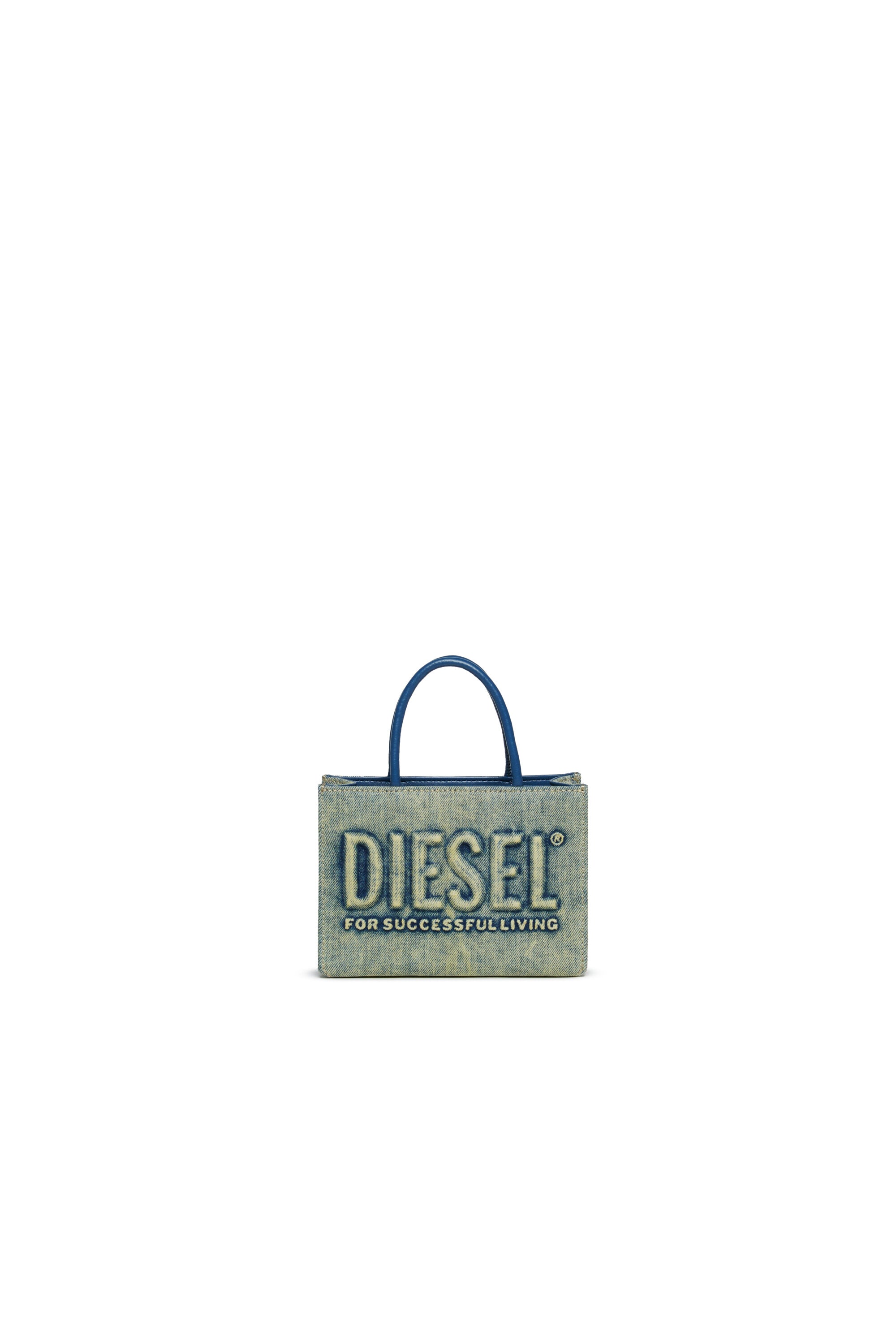 Bolso DSL 3D en denim solarizado