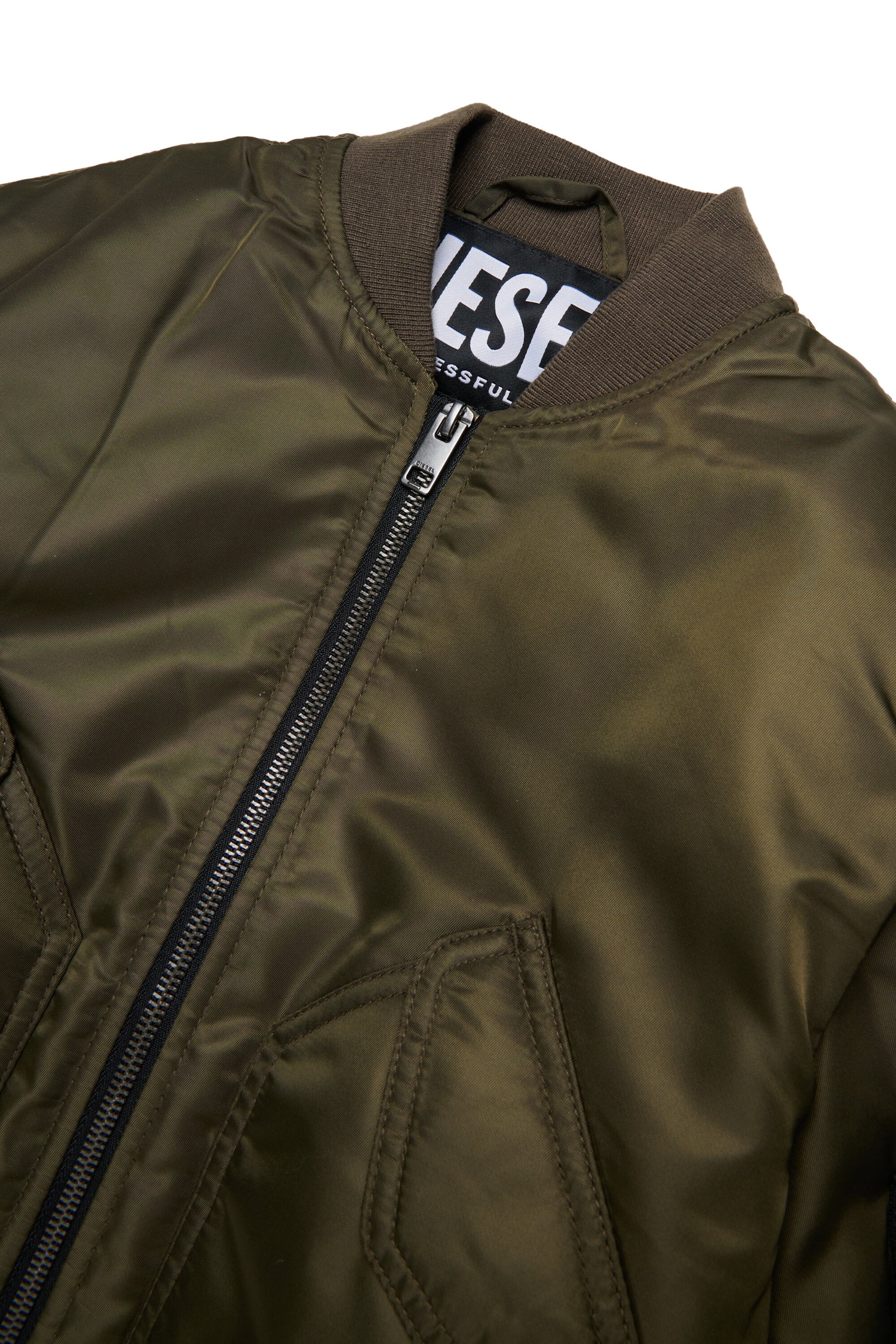 Bomber jacket with logo and zipped pockets | BRAVE KID