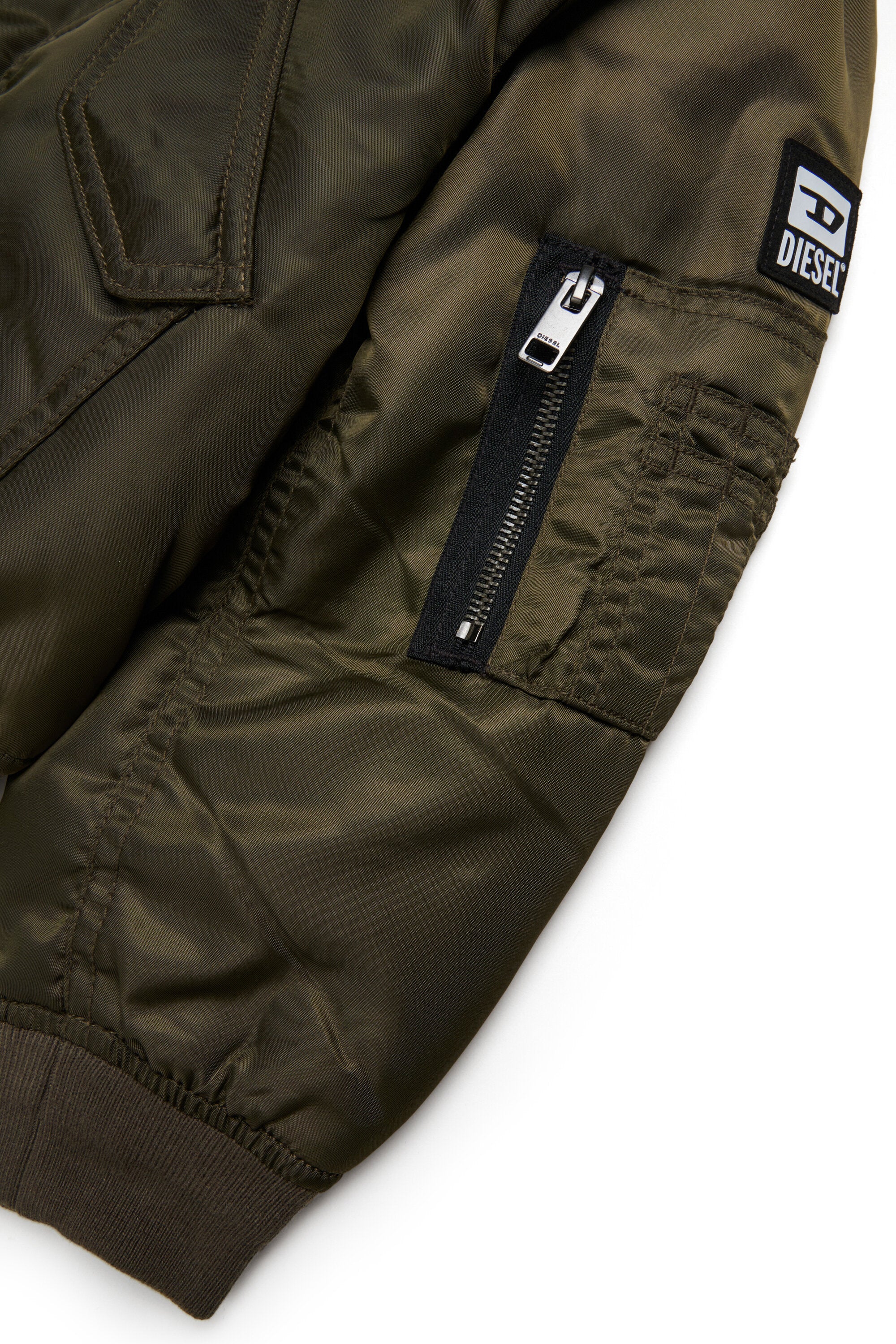 Bomber jacket with logo and zipped pockets | BRAVE KID